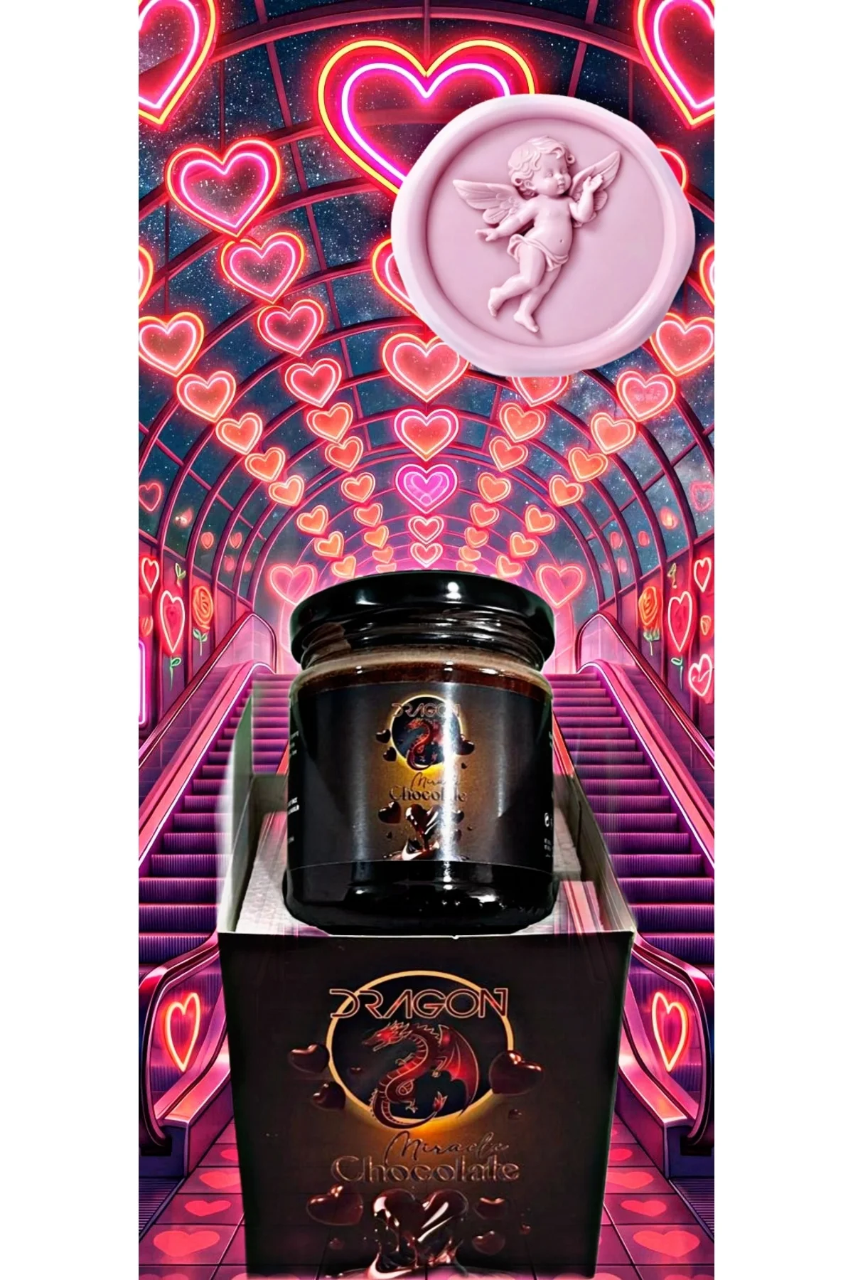 Dragon Bitter Çikolata & Ginseng Macunu 240 GR Dragon Bitter Çikolata & Ginseng Macunu 240 GR