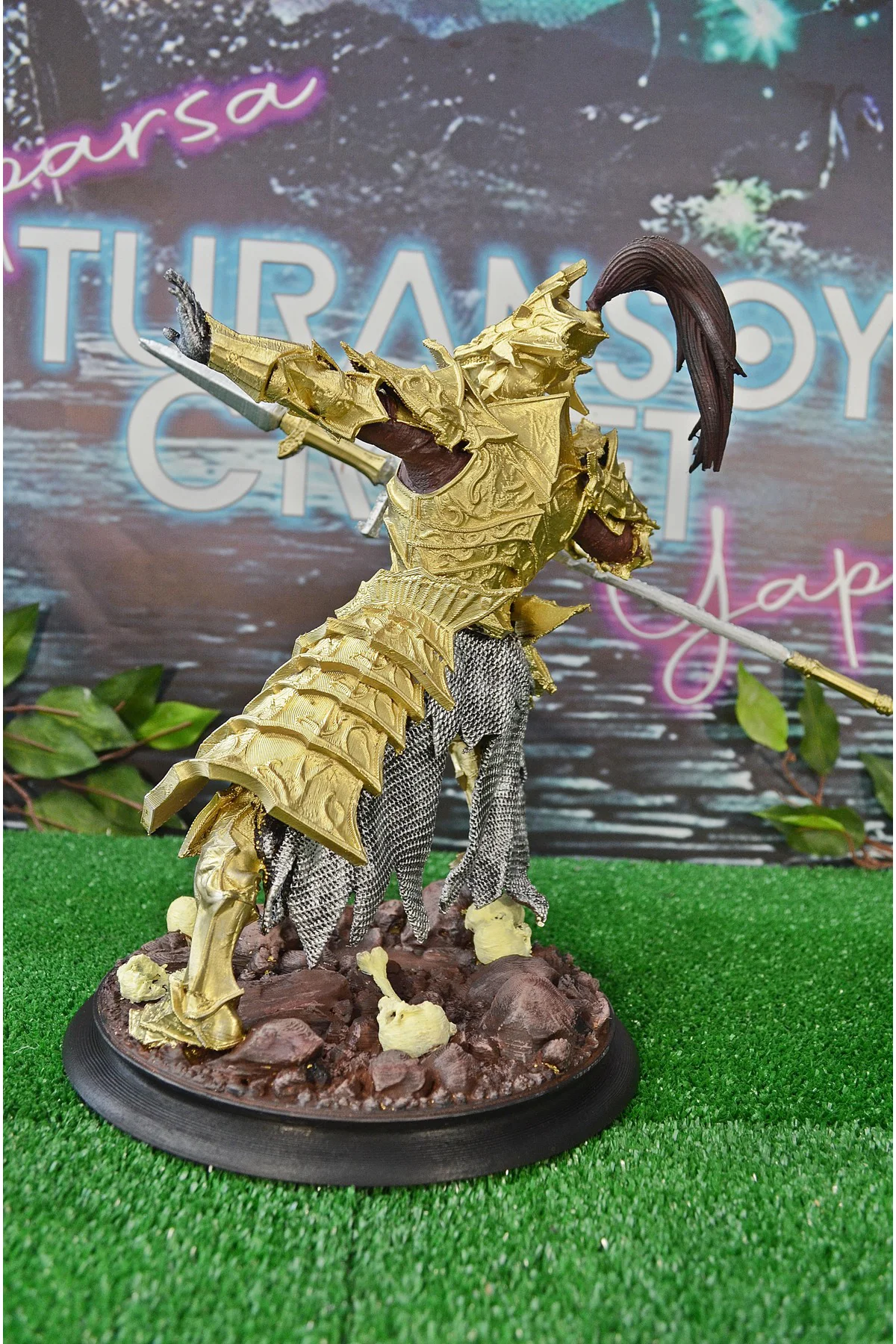 Dragon Slayer Ornstein Dark Souls Boyalı Figür 20 CM BOY (BÜYÜK BOY)