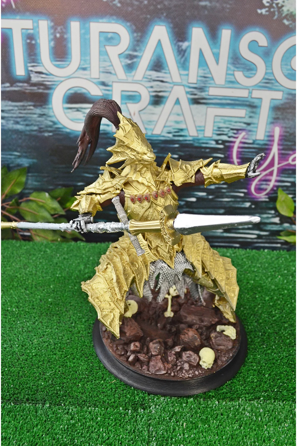 Dragon Slayer Ornstein Dark Souls Boyalı Figür 20 CM BOY (BÜYÜK BOY)