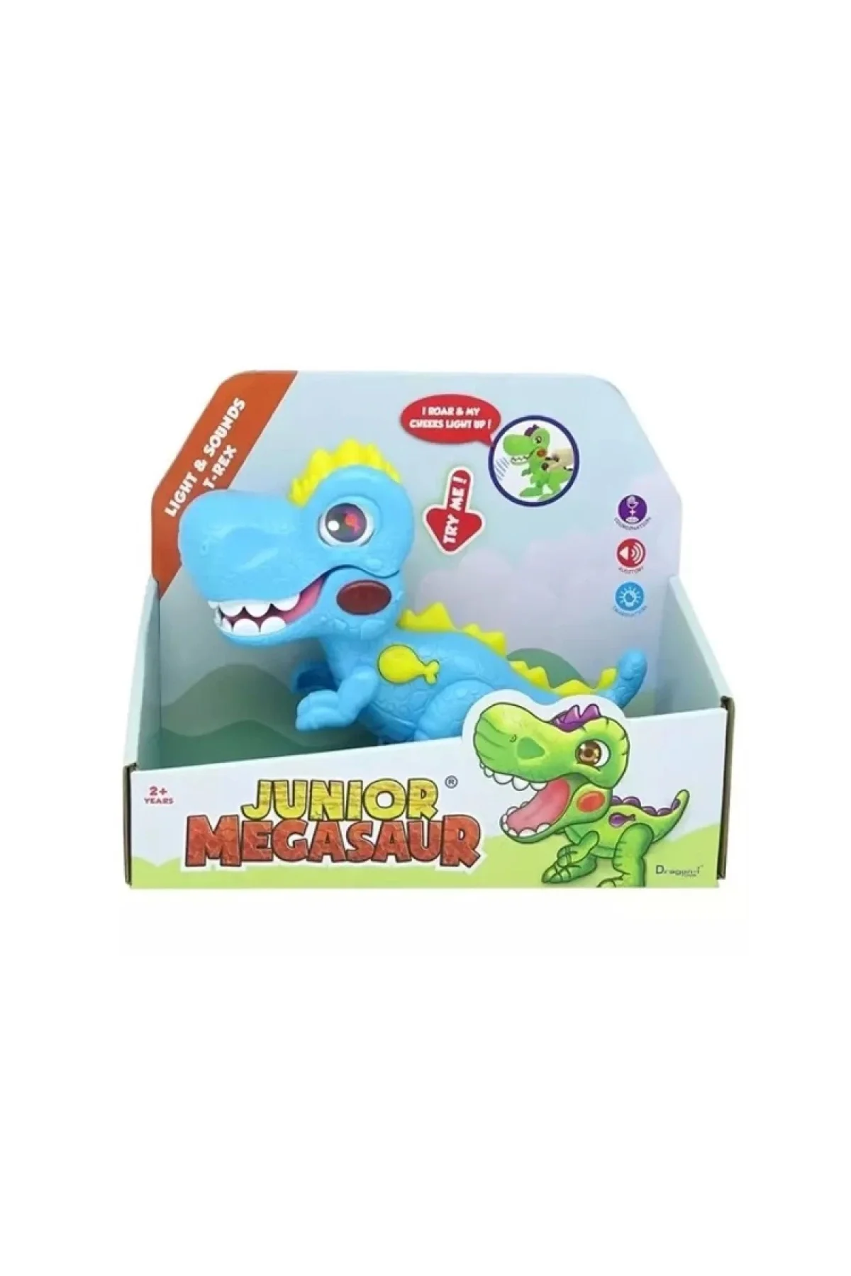 Dragon Toys 16961 Junıor Megasaur Sesli Ve Işıklı T-rex