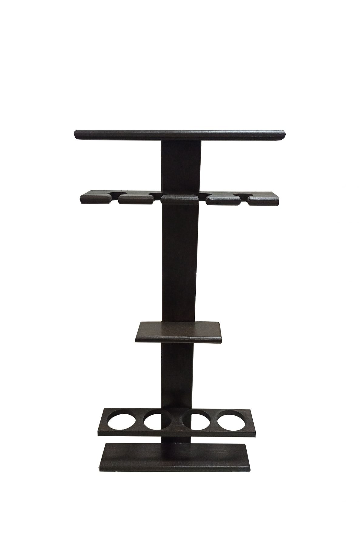 Worldofwood Drain Ahşap Şaraplik Rustik Şaraplik Uzun