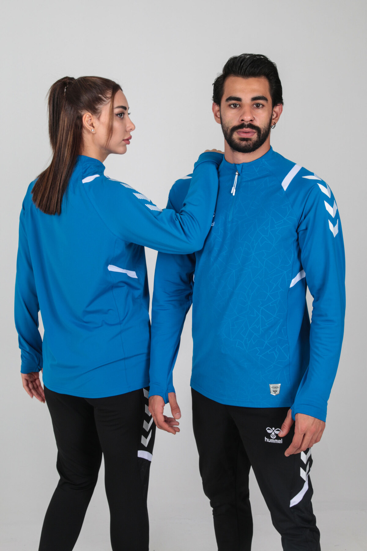 Hummel Dream Antrenman Eşofman Üstü Saks Mavi