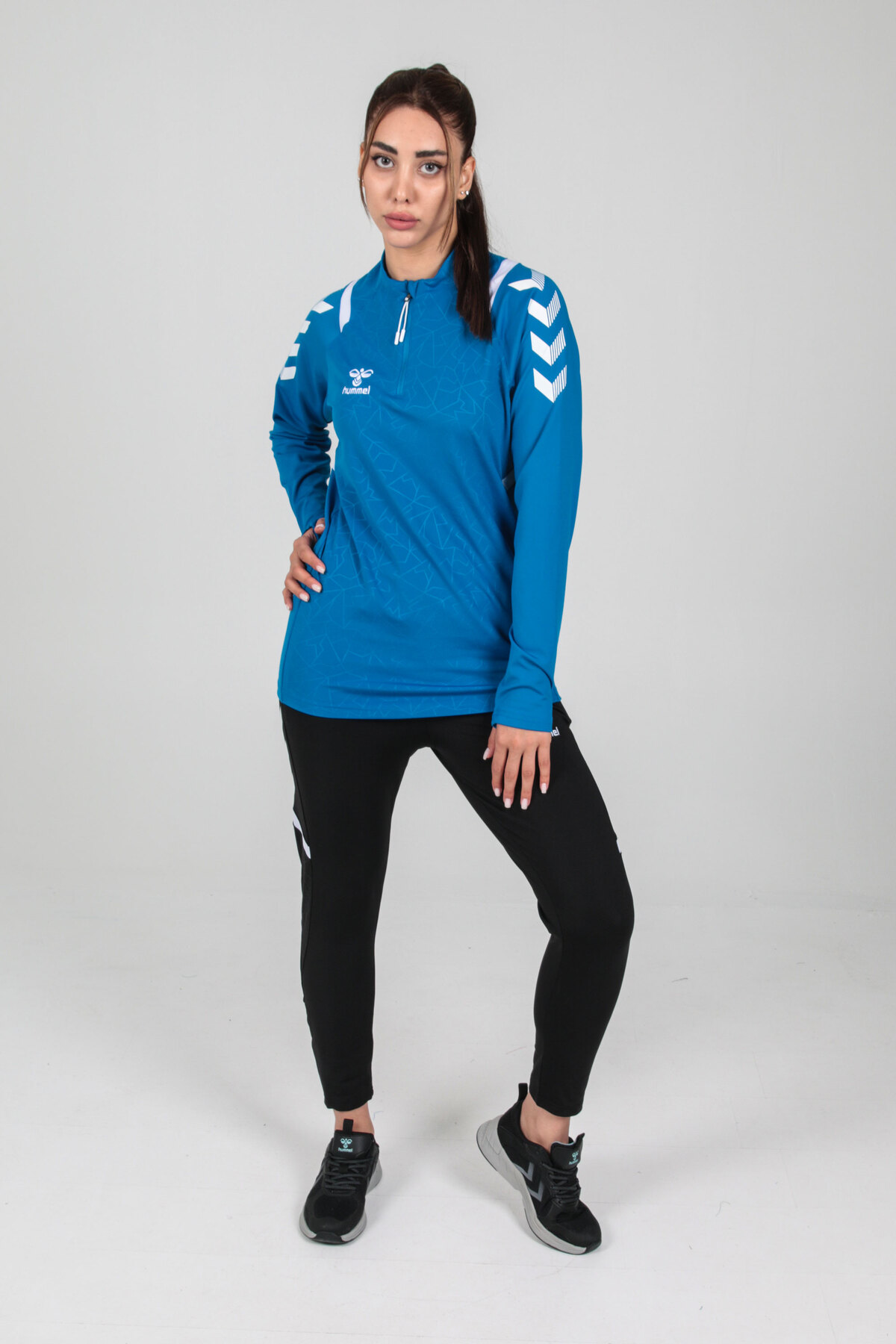 Hummel Dream Antrenman Eşofman Üstü Saks Mavi