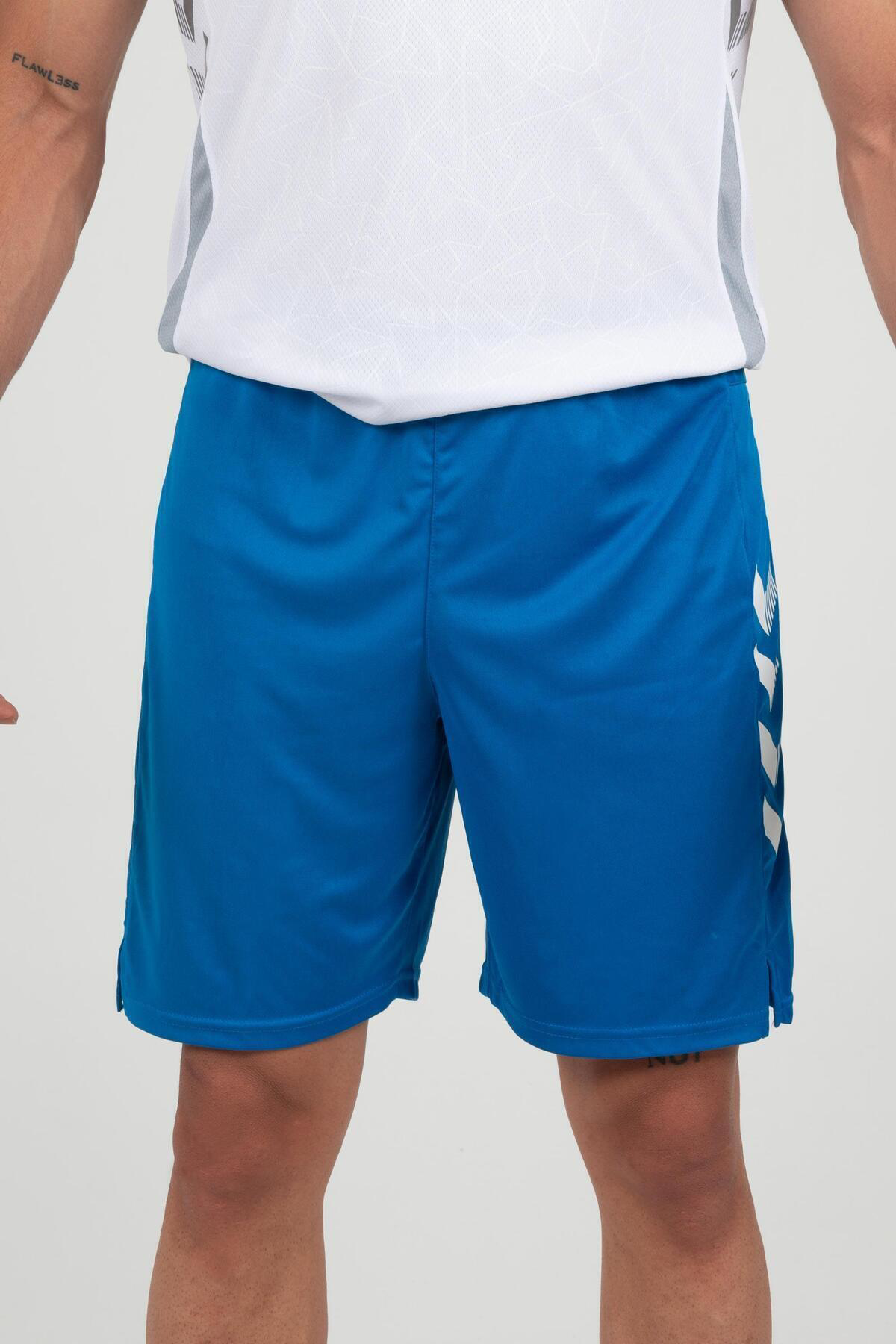 Hummel Dream Antrenman Şortu Saks Mavi