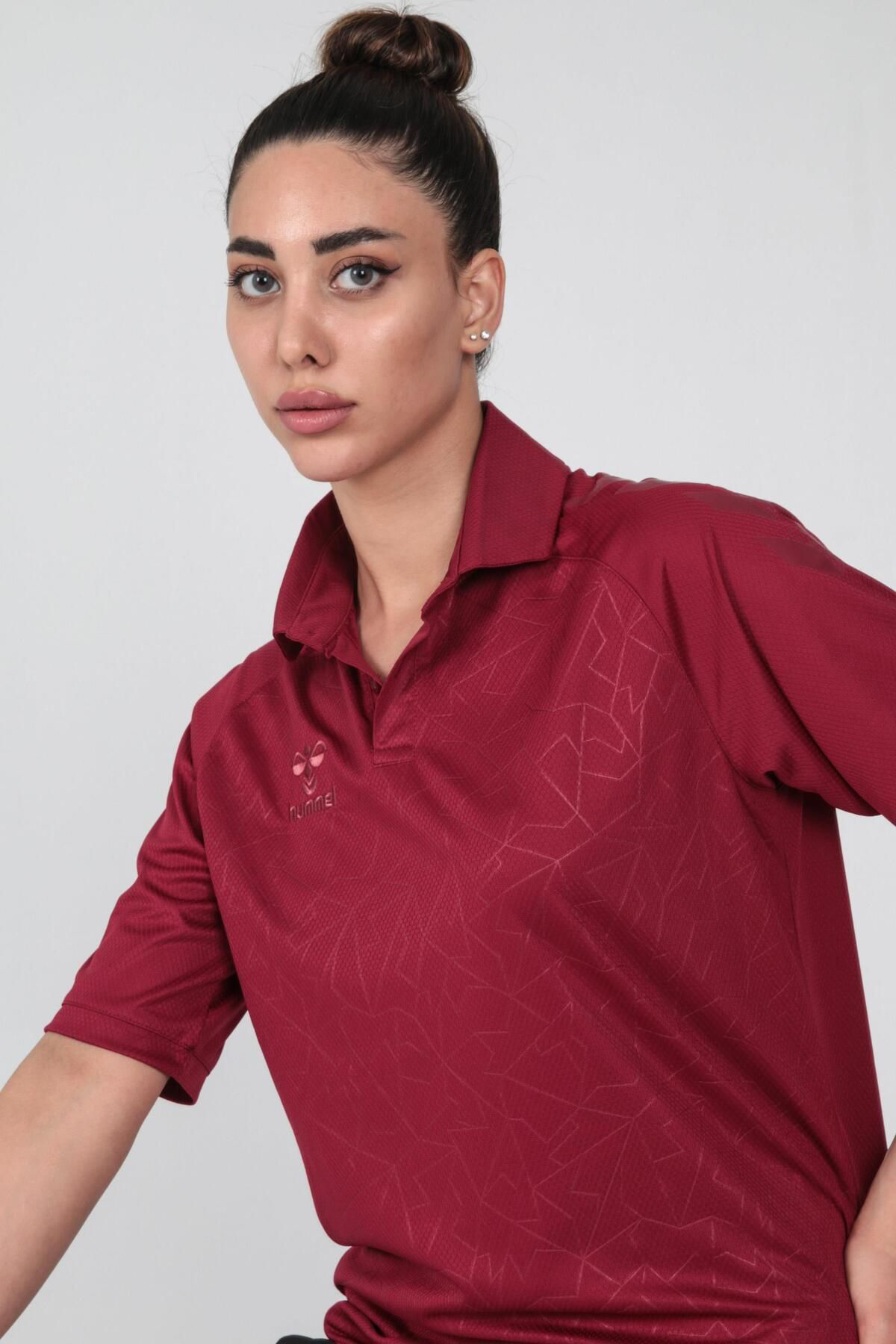 Hummel Dream Kamp Tişört Bordo