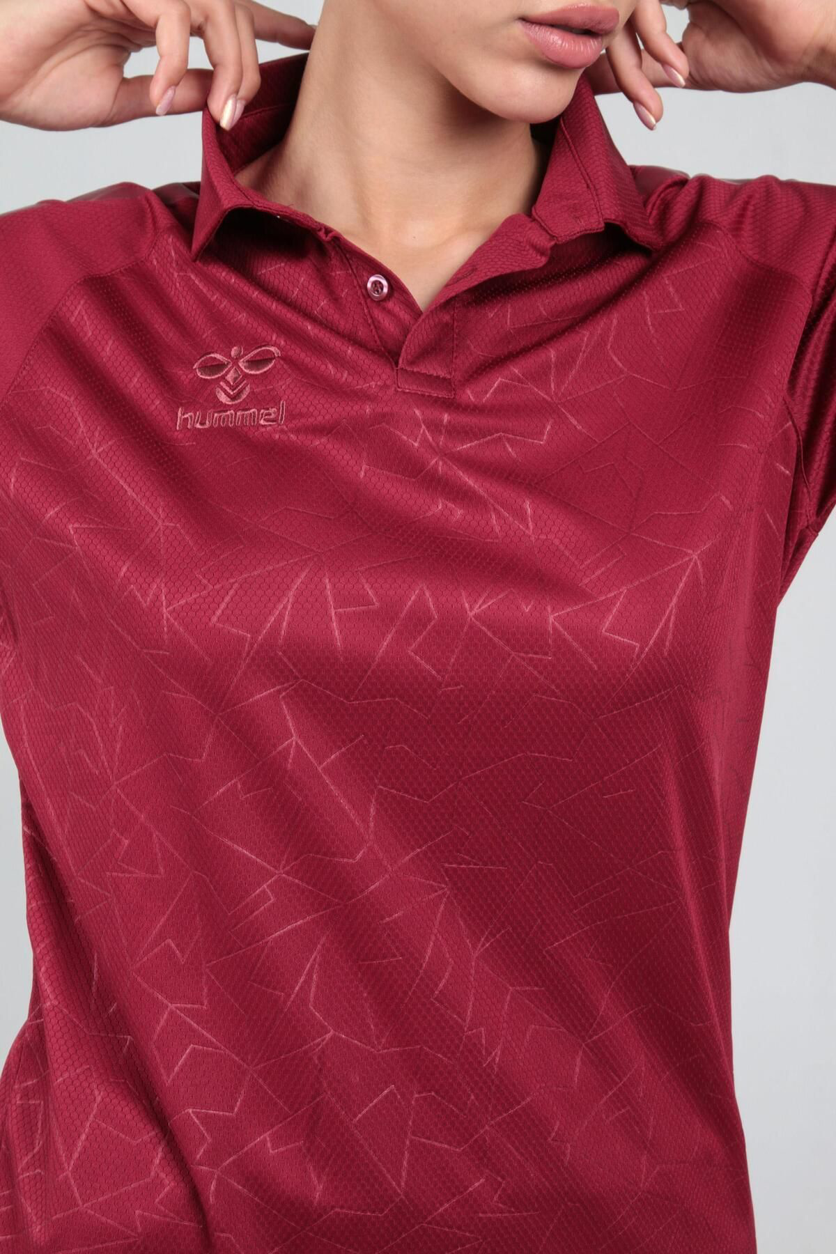 Hummel Dream Kamp Tişört Bordo