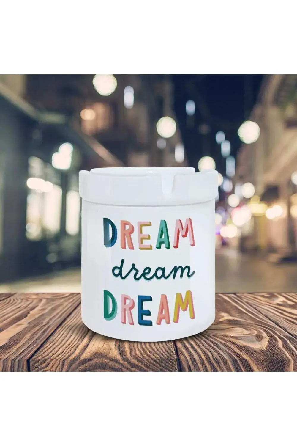 Dream Küllük Renkli Baskılı Kül Tablası K-100