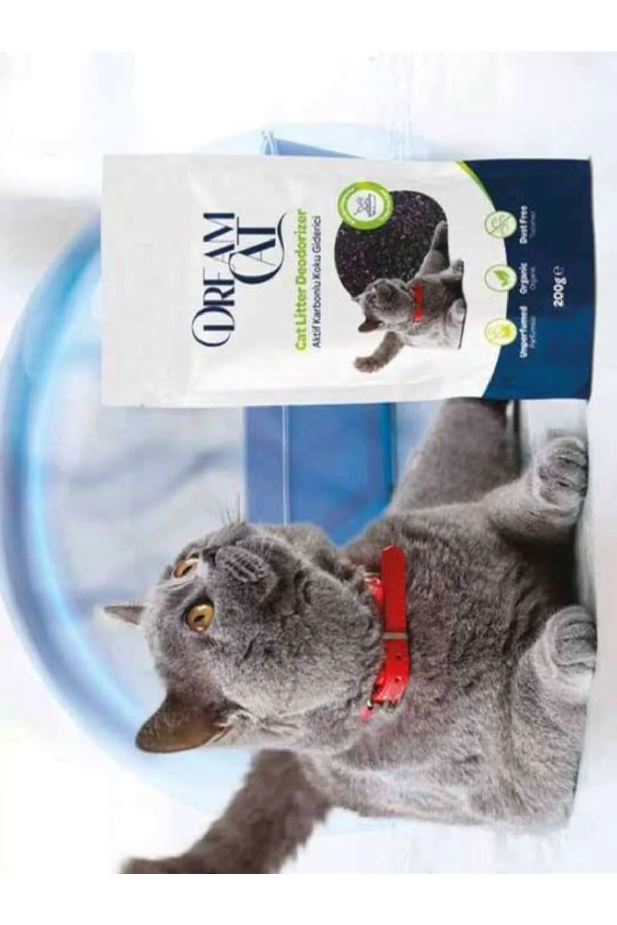 DreamCat Aktif Karbonlu Koku Giderici 200 gr DreamCat Aktif Karbonlu Koku Giderici 200 gr