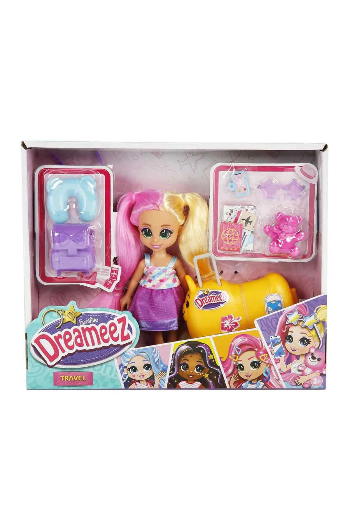 Dreameez Mini Bebek Ve Seyahat Seti