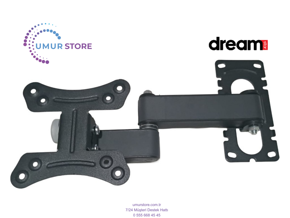Dreamstar 24" 12V Hd 17”- 27” inç Monitör Lcd Led TV Hareketli Du