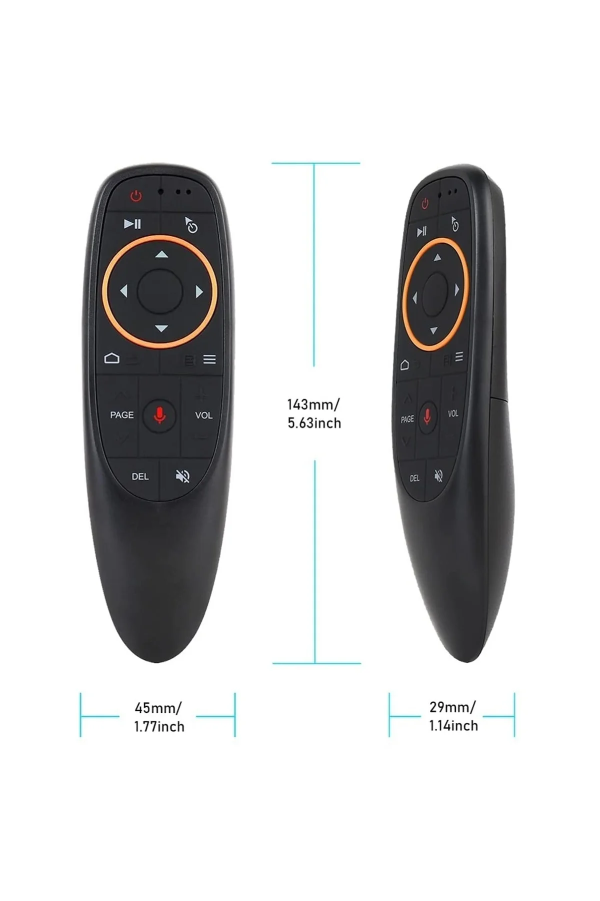 Dreamstar A5 Android Box Kumandası Ses Komutlu Dreamstar A5 Android Box Kumandası Ses Komutlu