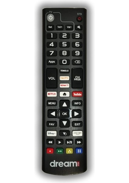 Dreamstar Andriod Box Uyumlu Kumanda