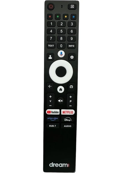 Dreamstar Android LED Tv Kumandası - Orjinal Logolu Dreamstar Android LED Tv Kumandası - Orjinal Logolu