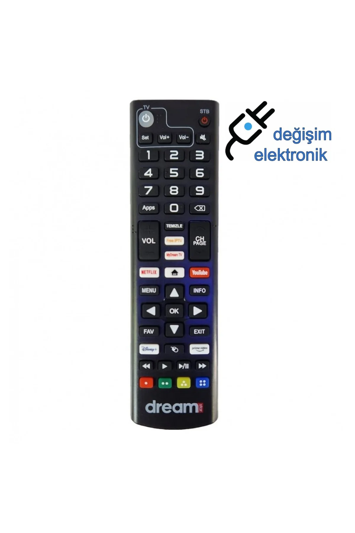 Dreamstar İ3 Android Tv Box Kumandası
