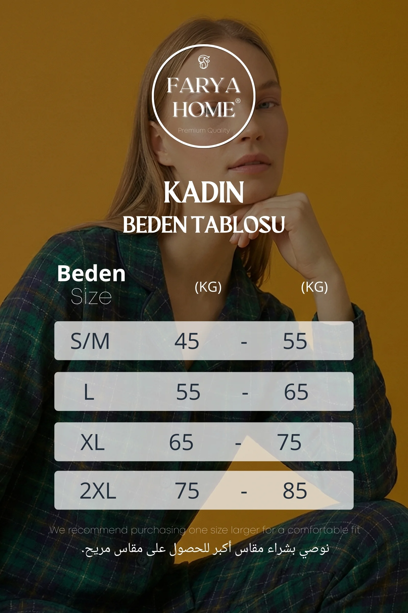 Dreamy Christmas Pamuklu Süet Yılbaşı Temalı Ekoseli Pijama Takımı, Yeşil Ekose, XXL
