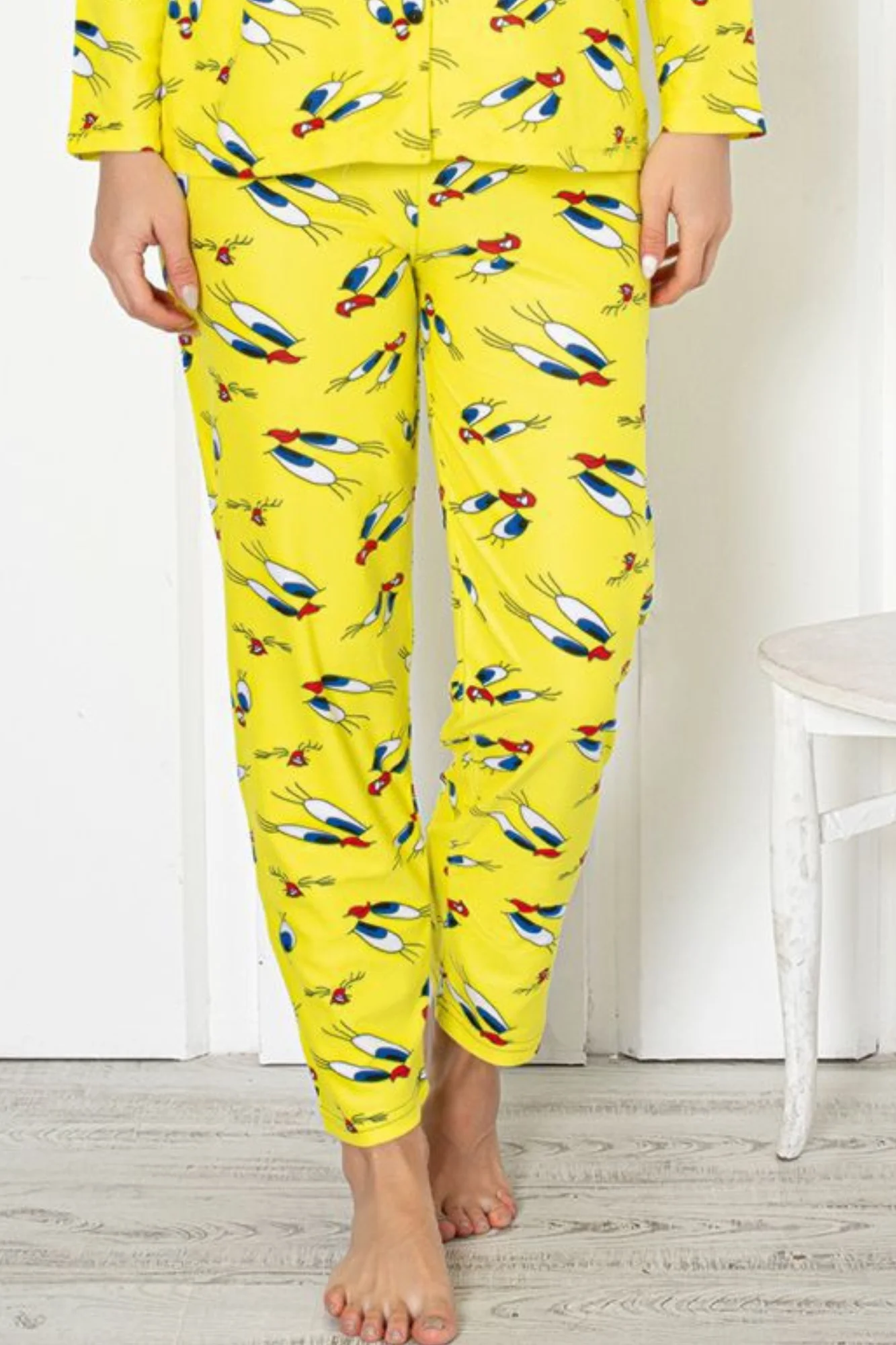 Dreamy Christmas Pamuklu Süet Yılbaşı Temalı Ekoseli Pijama Takımı, Sarı, XXL Fiyatı, Yorumları ve Özellikleri