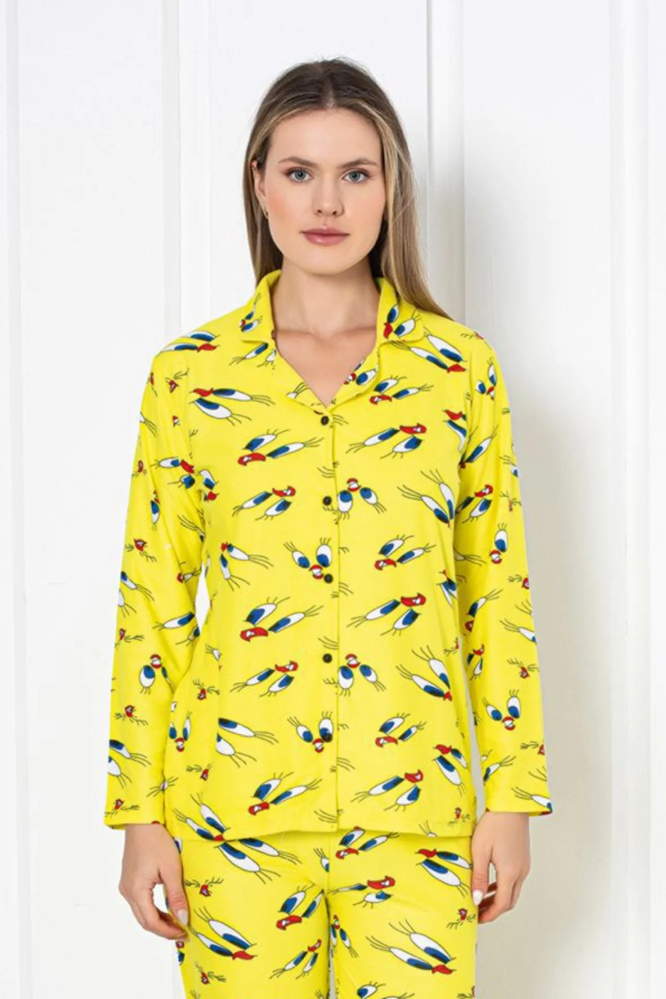 Dreamy Christmas Pamuklu Süet Yılbaşı Temalı Ekoseli Pijama Takımı, Sarı, XXL Fiyatı, Yorumları ve Özellikleri