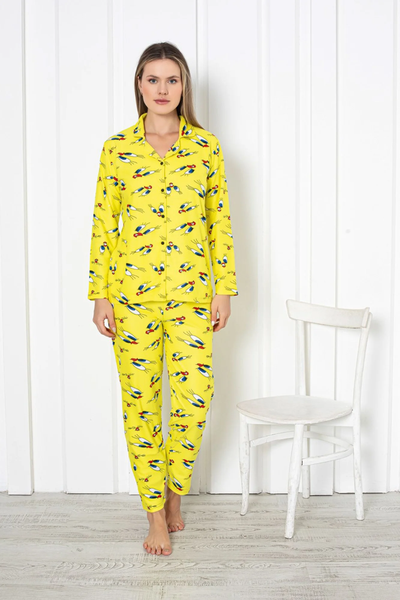 Dreamy Christmas Pamuklu Süet Yılbaşı Temalı Ekoseli Pijama Takımı, Sarı, XL Fiyatı, Yorumları ve Özellikleri