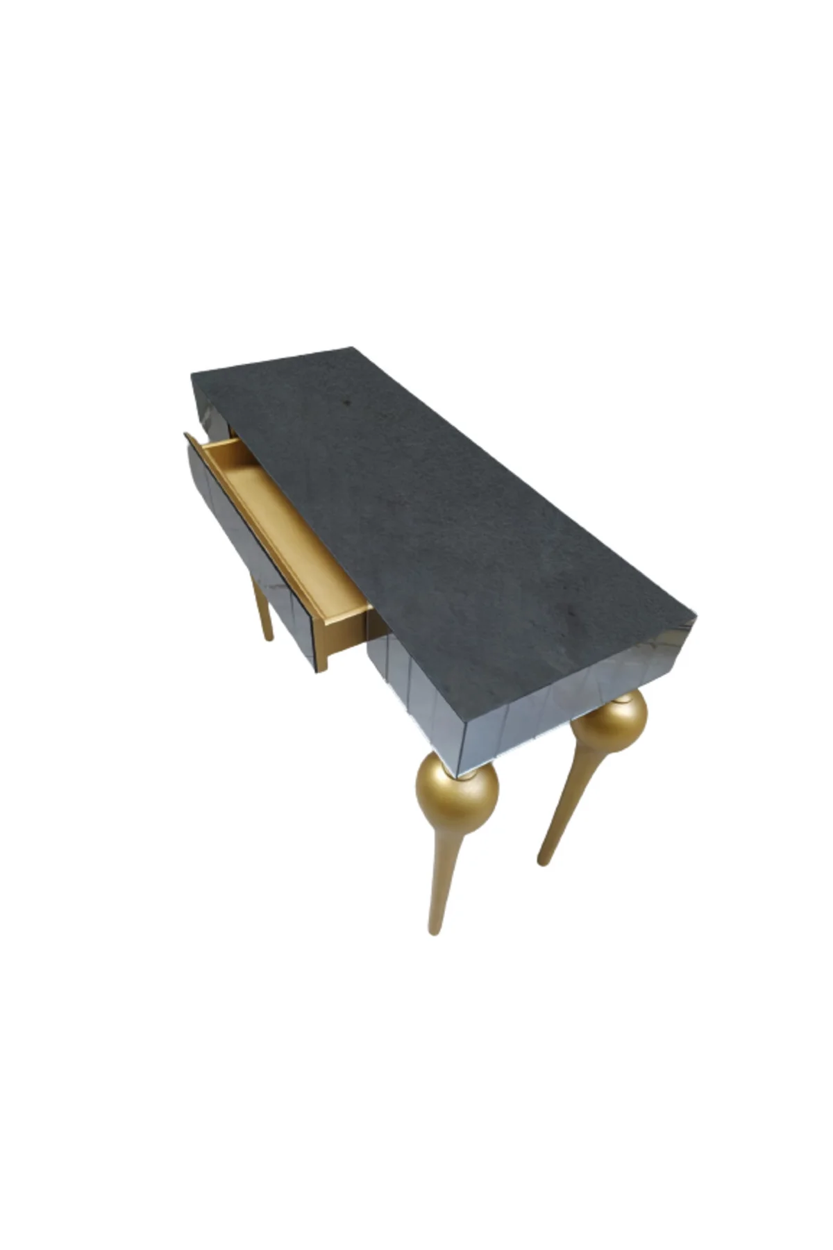 Dresuar 12388 TOMBUL ayak Model Kayın MDF tabl Parlak gold Ayak Füme cam Kaplama Dresuar 12388 TOMBUL ayak Model Kayın MDF tabl Parlak gold Ayak Füme cam Kaplama