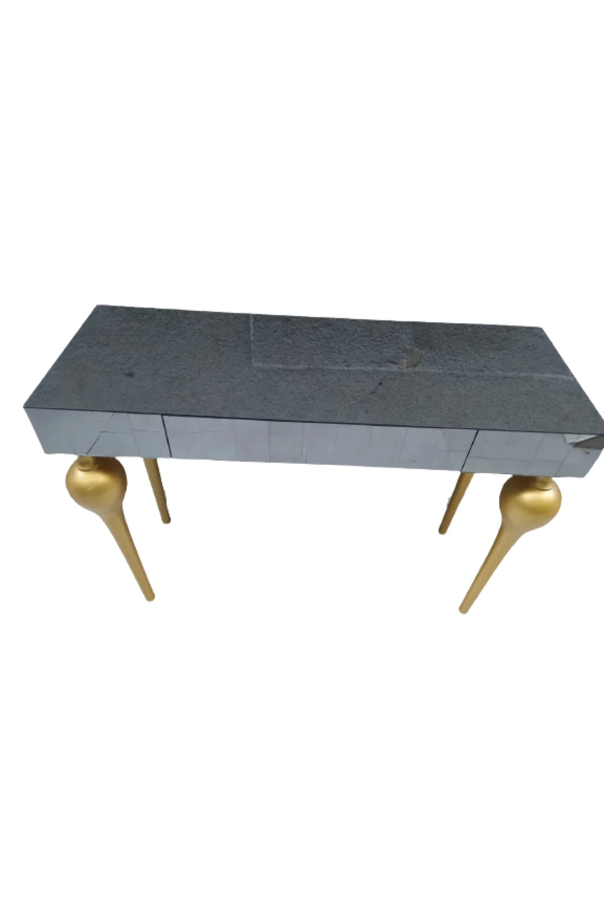 Dresuar 12388 TOMBUL ayak Model Kayın MDF tabl Parlak gold Ayak Füme cam Kaplama Dresuar 12388 TOMBUL ayak Model Kayın MDF tabl Parlak gold Ayak Füme cam Kaplama - Görsel 8
