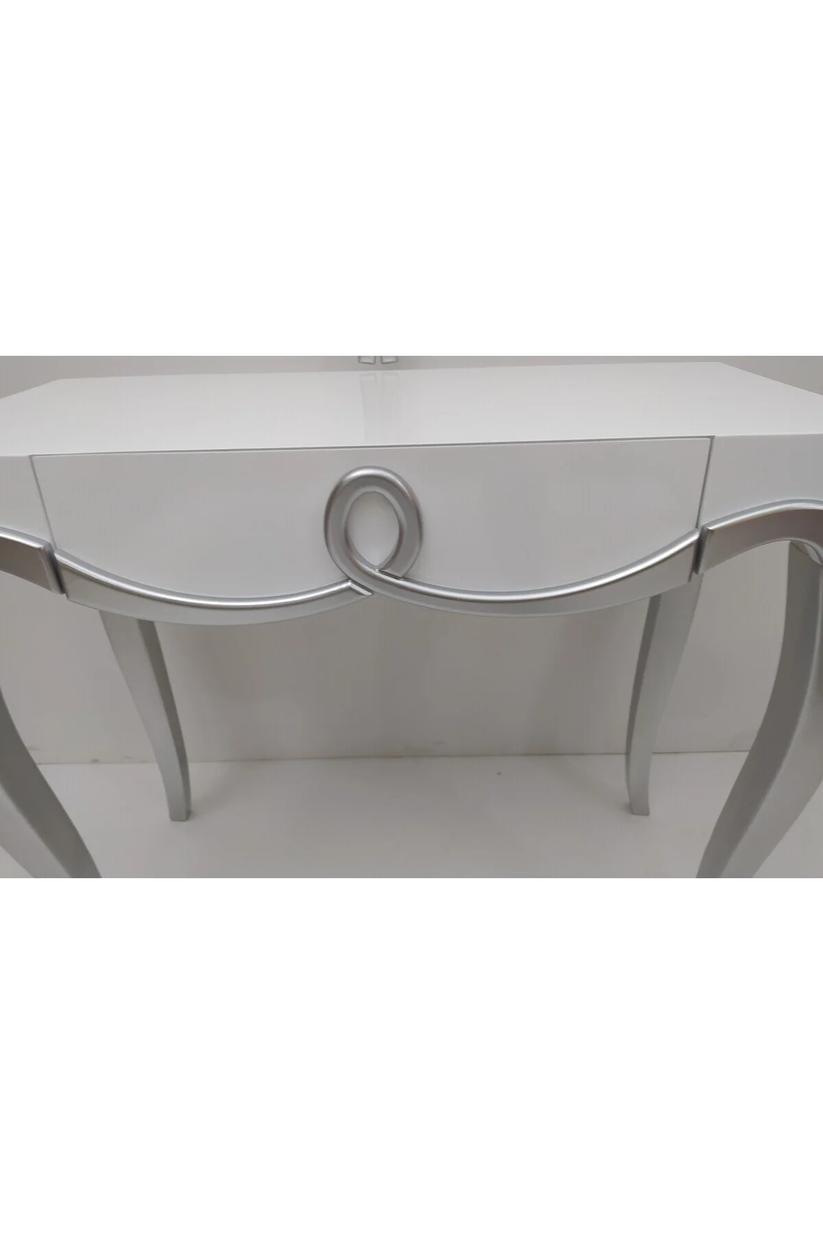 Dresuar 12453 CNC KABARTMA Kayın Aslan Ayak MDF tabla ayna Parlak Beyaz Gümüş GRİ Dresuar 12453 CNC KABARTMA Kayın Aslan Ayak MDF tabla ayna Parlak Beyaz Gümüş GRİ - Görsel 7