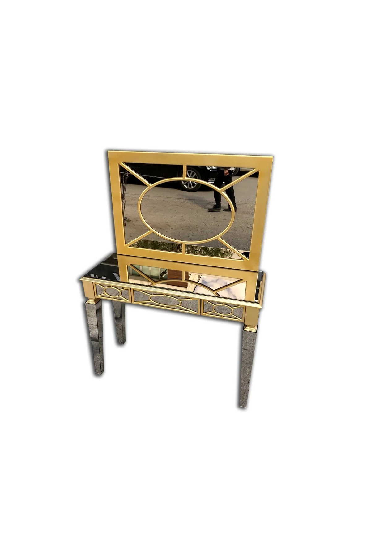 Dresuar 12558 MOTİFL Ayna Kaplama MODEL Parlak-Gold Renk Kayın Çekm Ayna kaplama Dresuar 12558 MOTİFL Ayna Kaplama MODEL Parlak-Gold Renk Kayın Çekm Ayna kaplama