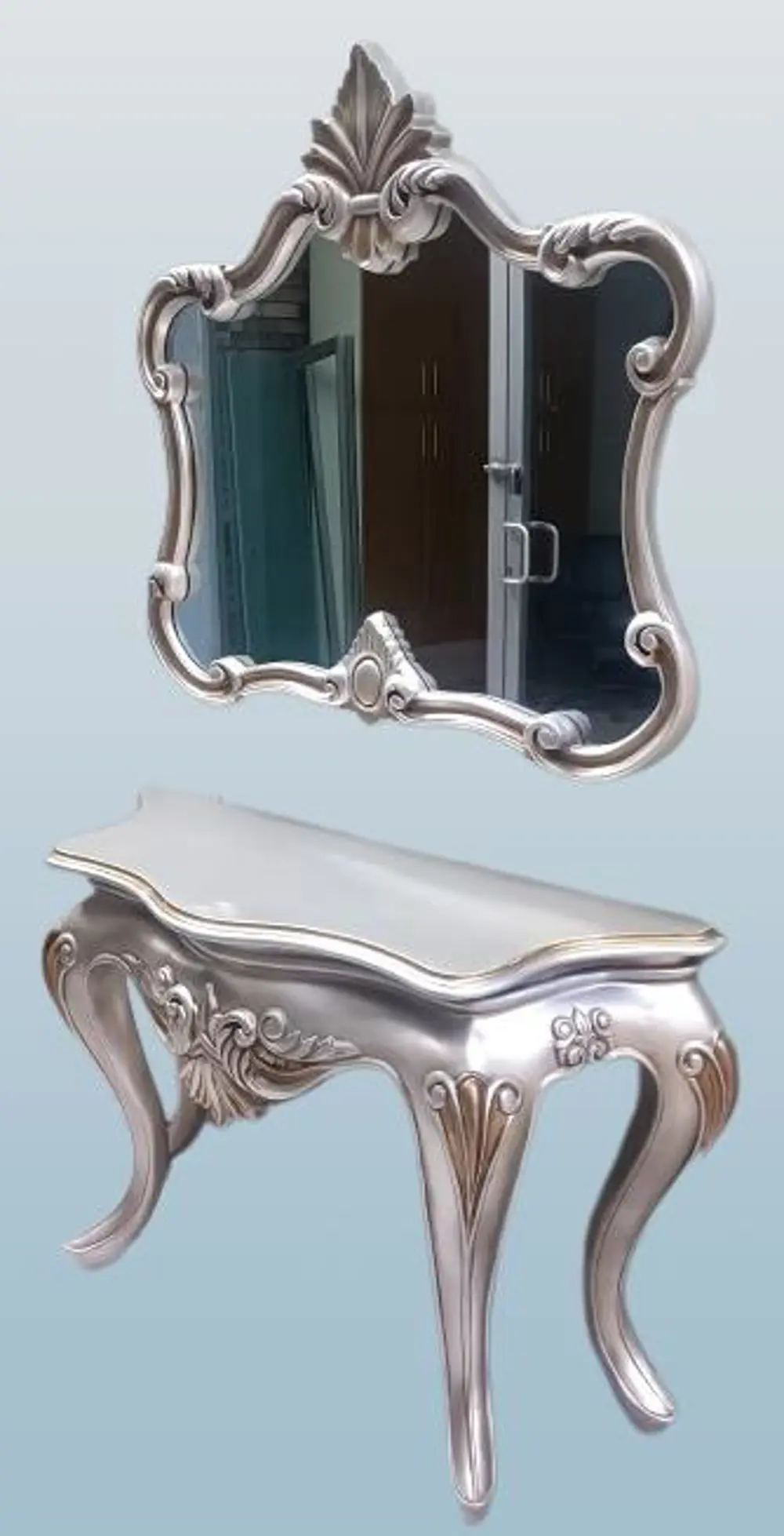 Dresuar 13509 AVANGART ASLAN Model Polyestr döküm eskitm GRİ-Kahv