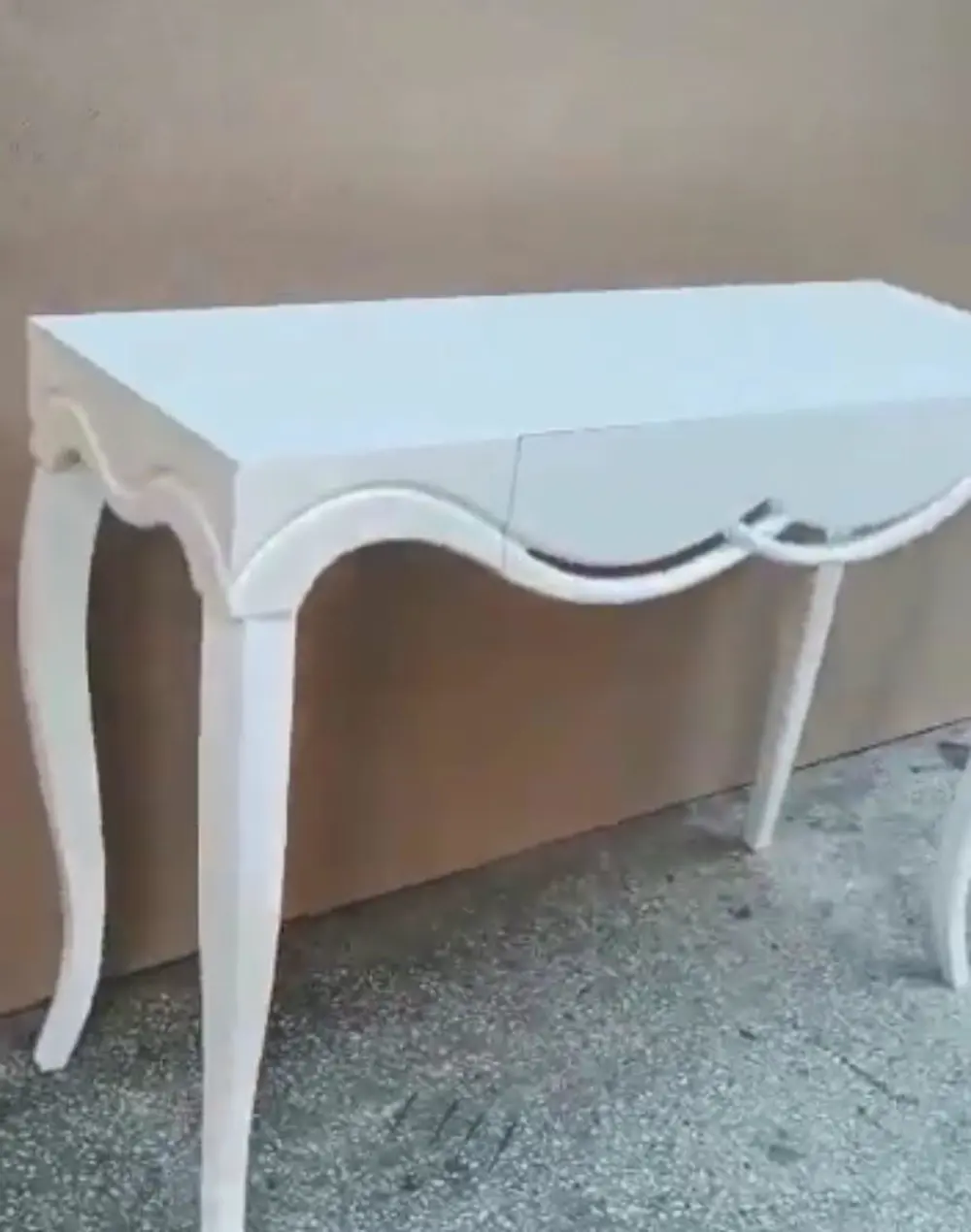 Dresuar 13833 CNC ÇÖKERTME Klasik Model Kayın Aslan Ayak Parlak B