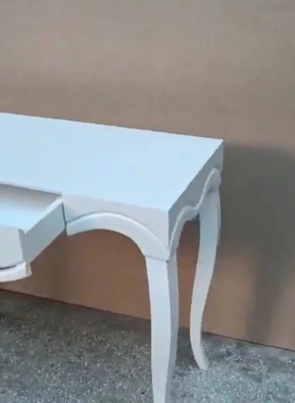 Dresuar 13833 CNC ÇÖKERTME Klasik Model Kayın Aslan Ayak Parlak B