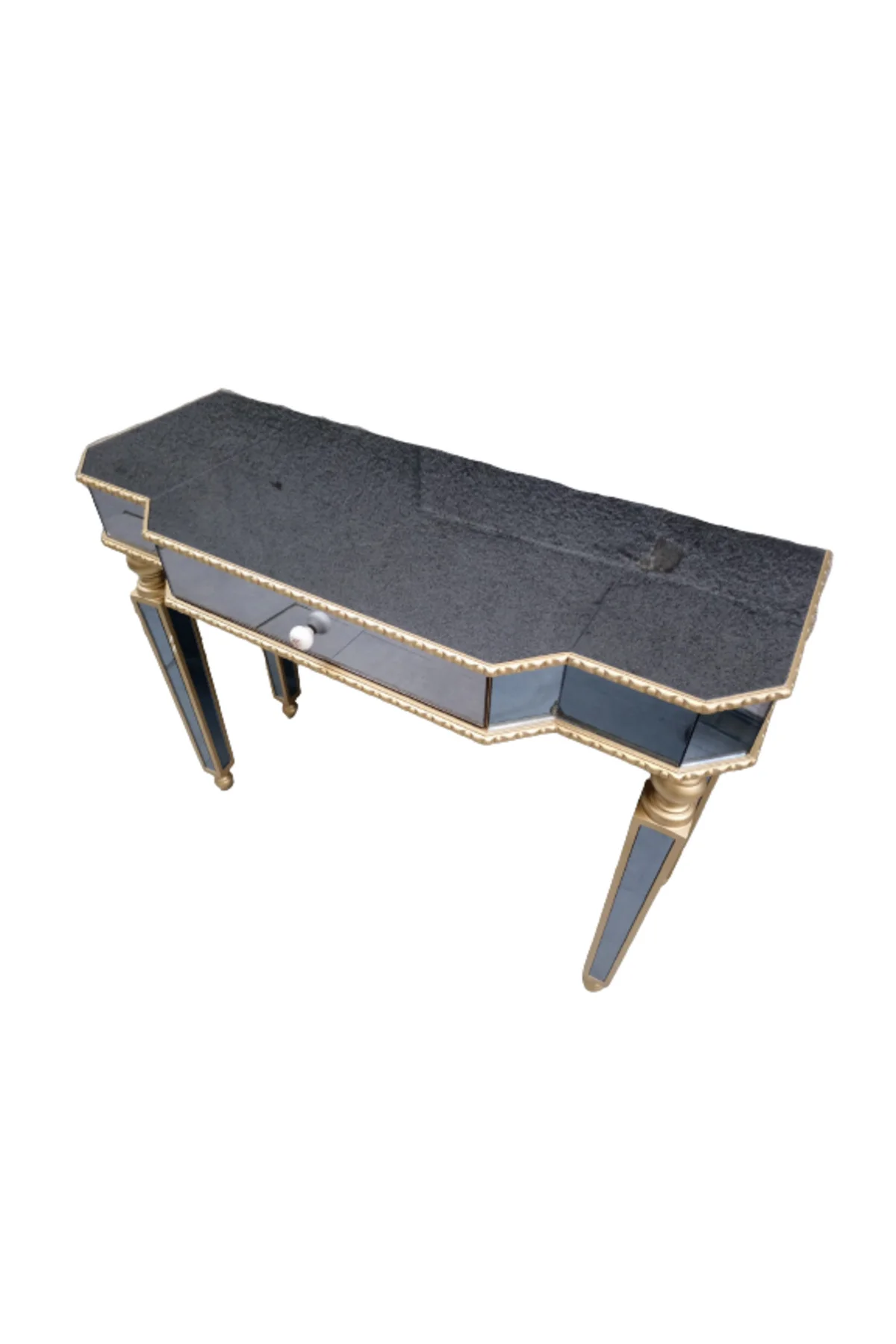 Dresuar 17338 HAYAL Çekm Geniş tabla Gold Cam Ayna Kaplama ayak nakış ayna Elyapı Dresuar 17338 HAYAL Çekm Geniş tabla Gold Cam Ayna Kaplama ayak nakış ayna Elyapı - Görsel 4