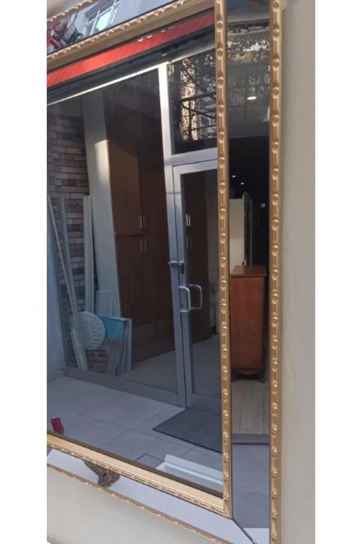 Dresuar 90012 CNC Kabartma Hayal Ayna Gold beyaz Uyum Ahşp MDF Kayın Ayk El yapım Dresuar 90012 CNC Kabartma Hayal Ayna Gold beyaz Uyum Ahşp MDF Kayın Ayk El yapım - Görsel 7