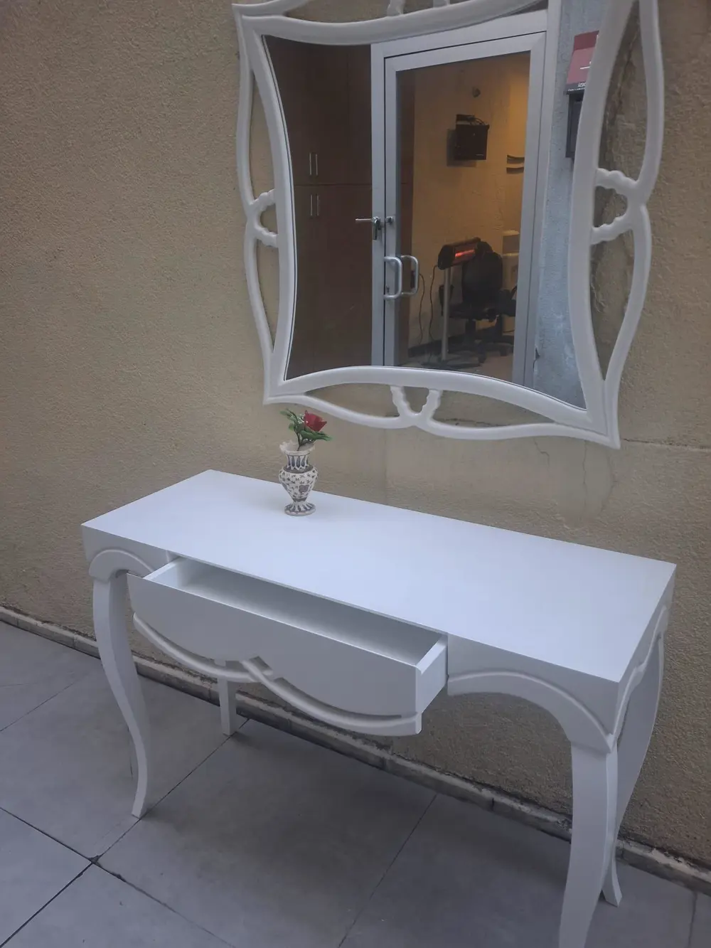 Dresuar 90544CNC Çökertme Model Windows Ayna Lake Beyz Tabla Kayn