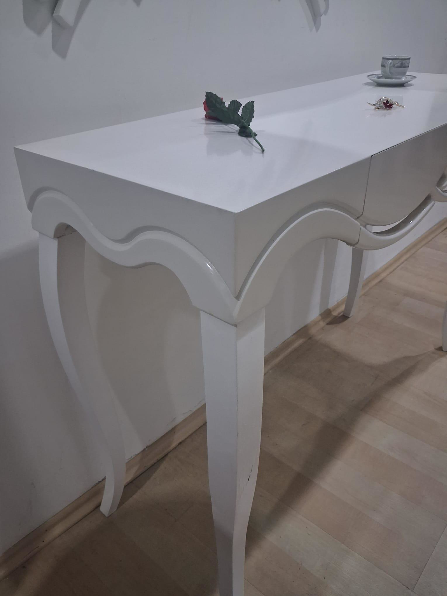 Dresuar 90628 CNC Çökertme Model Cnc Ayna Lake Beyaz Tabla Kayn A