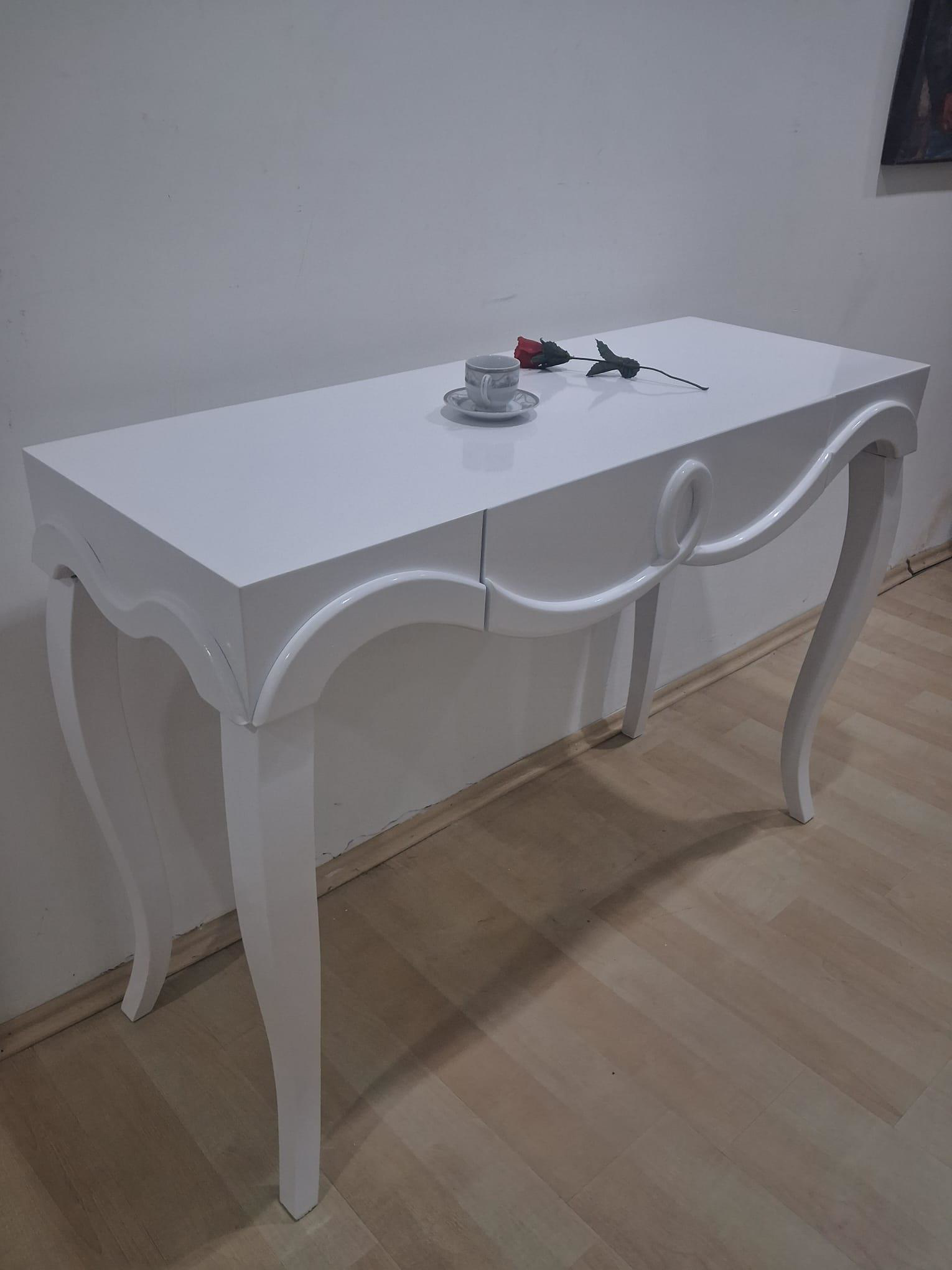 Dresuar Cnc Kabartma 90680 Model Kayın Ağacı Aslan Lükens Ayak Pa