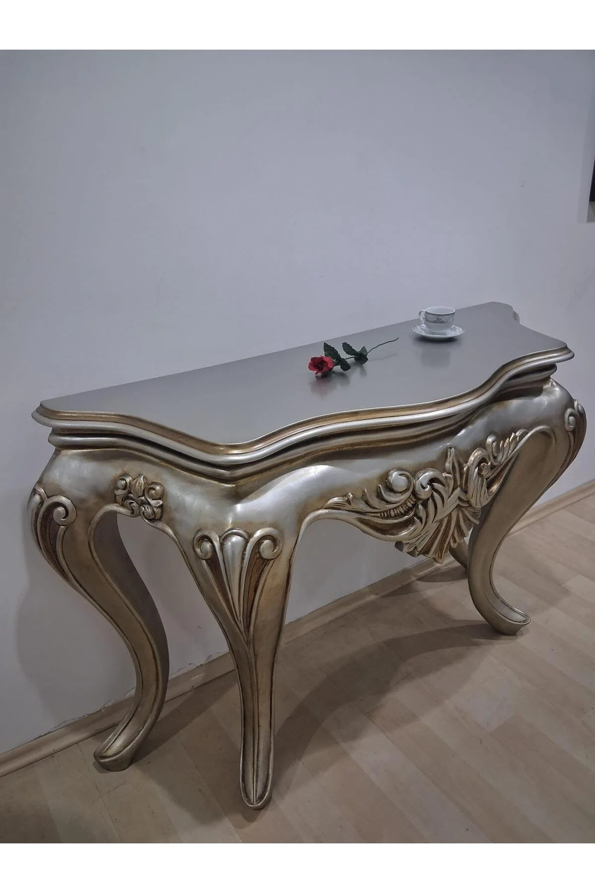 Dresuar Polyester 90618 Döküm Çöl Gri Renk Avangard Aslan Ayak El Yapım Dresuar Polyester 90618 Döküm Çöl Gri Renk Avangard Aslan Ayak El Yapım