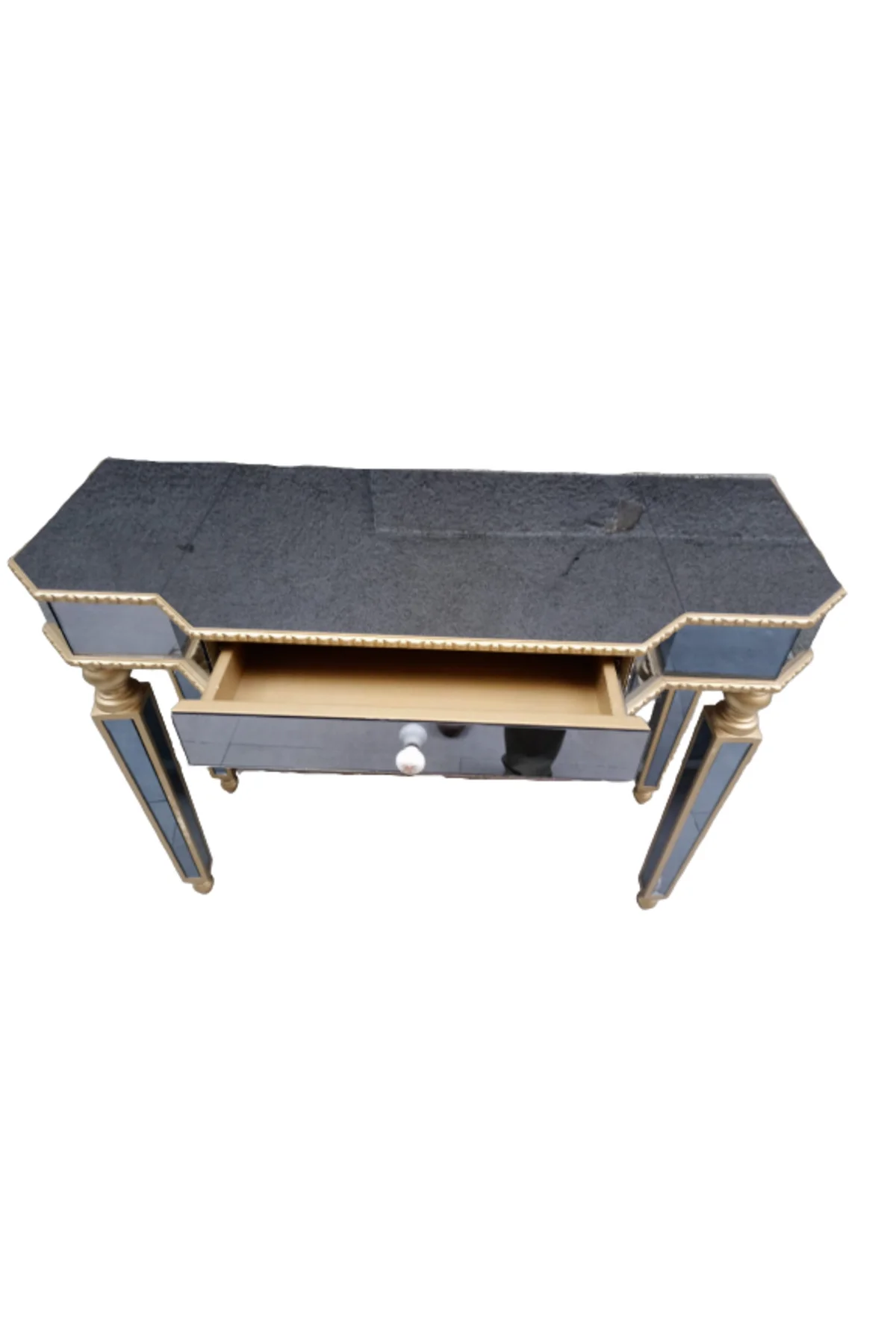Dresuar ST 18470 HAYAL Model Kayın ayak gold renk füme Ayna kaplama Çekmec Elyapı Dresuar ST 18470 HAYAL Model Kayın ayak gold renk füme Ayna kaplama Çekmec Elyapı - Görsel 5