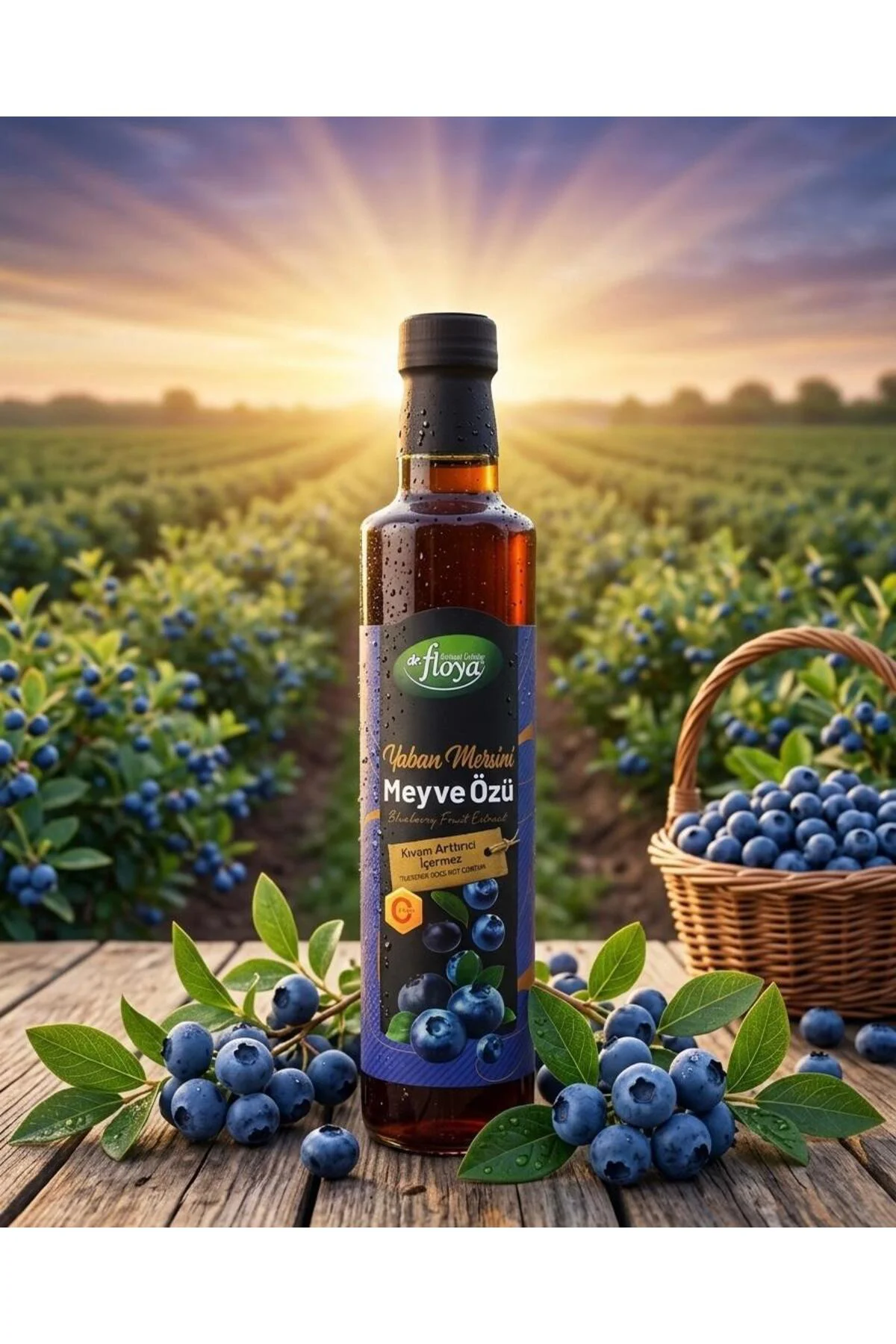 Dr.Floya Yaban Mersini Özü Bluberry