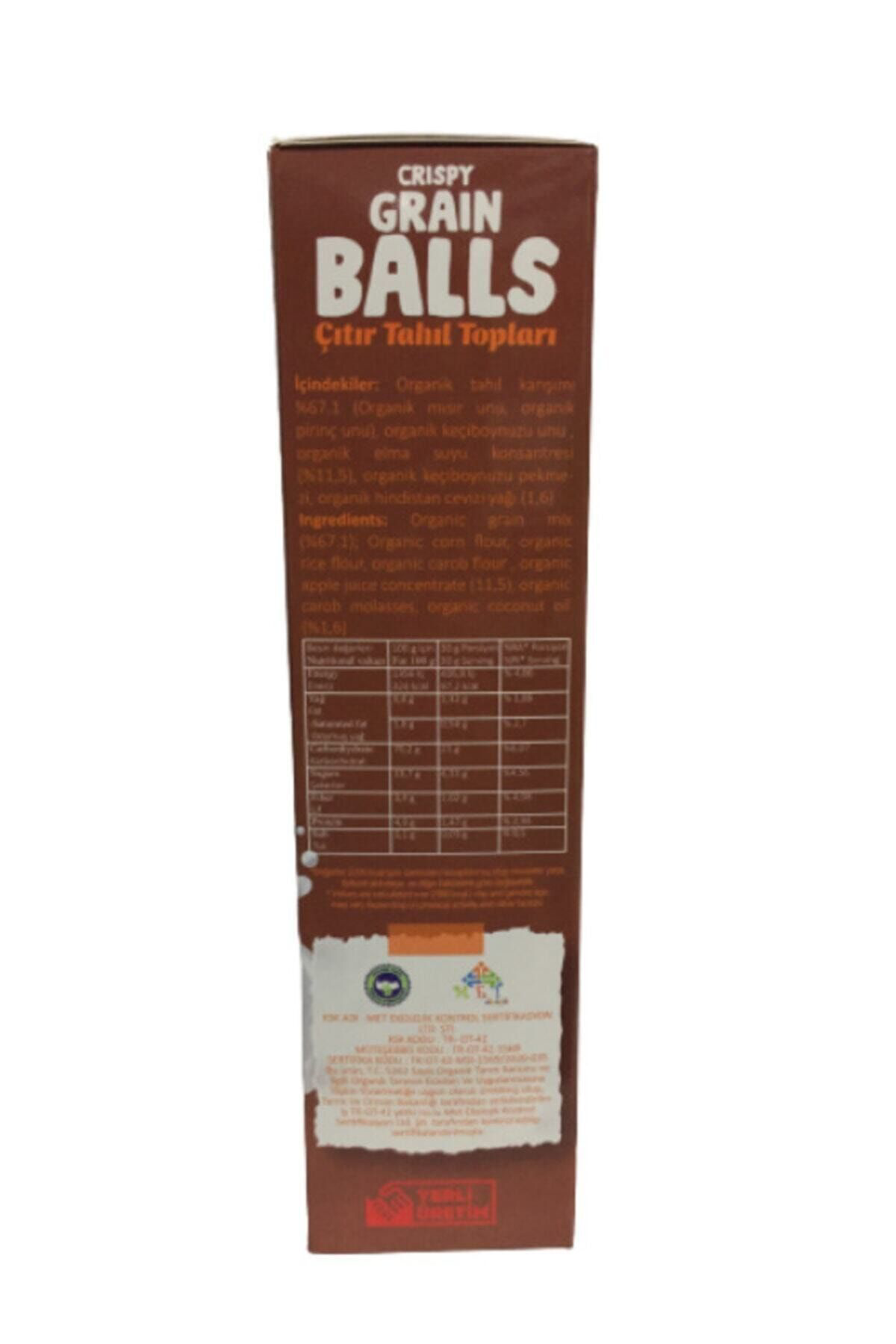 Dr.gluten Organik Çıtır Tahıl Topları(glutensiz)