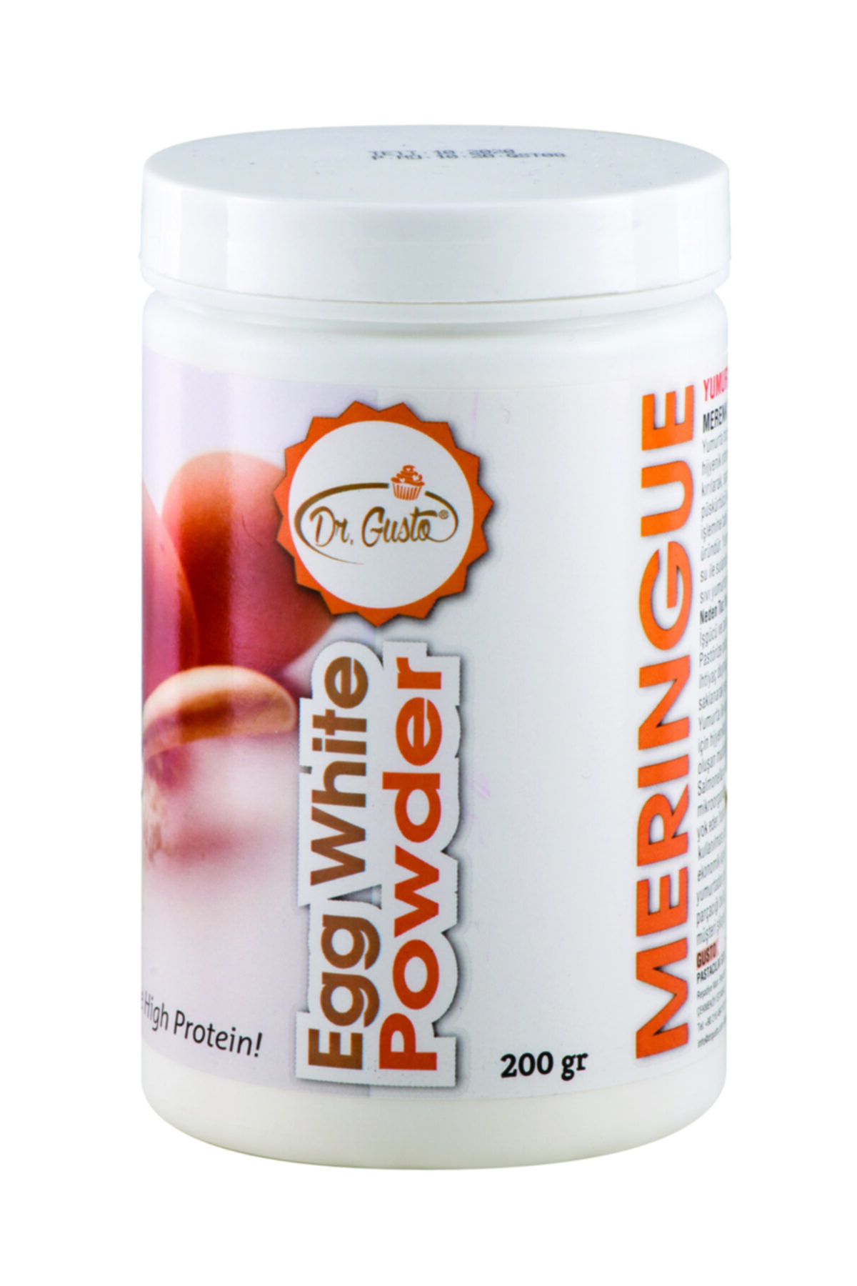 Chefmaster Dr.Gusto Yumurta Akı Tozu 200Gr