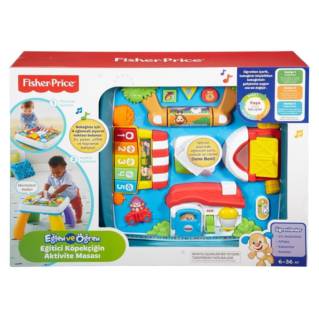 DRH44 Fisher-Price® Yaşa Göre Gelişim Eğitici Köpekçiğin Aktivite DRH44 Fisher-Price® Yaşa Göre Gelişim Eğitici Köpekçiğin Aktivite