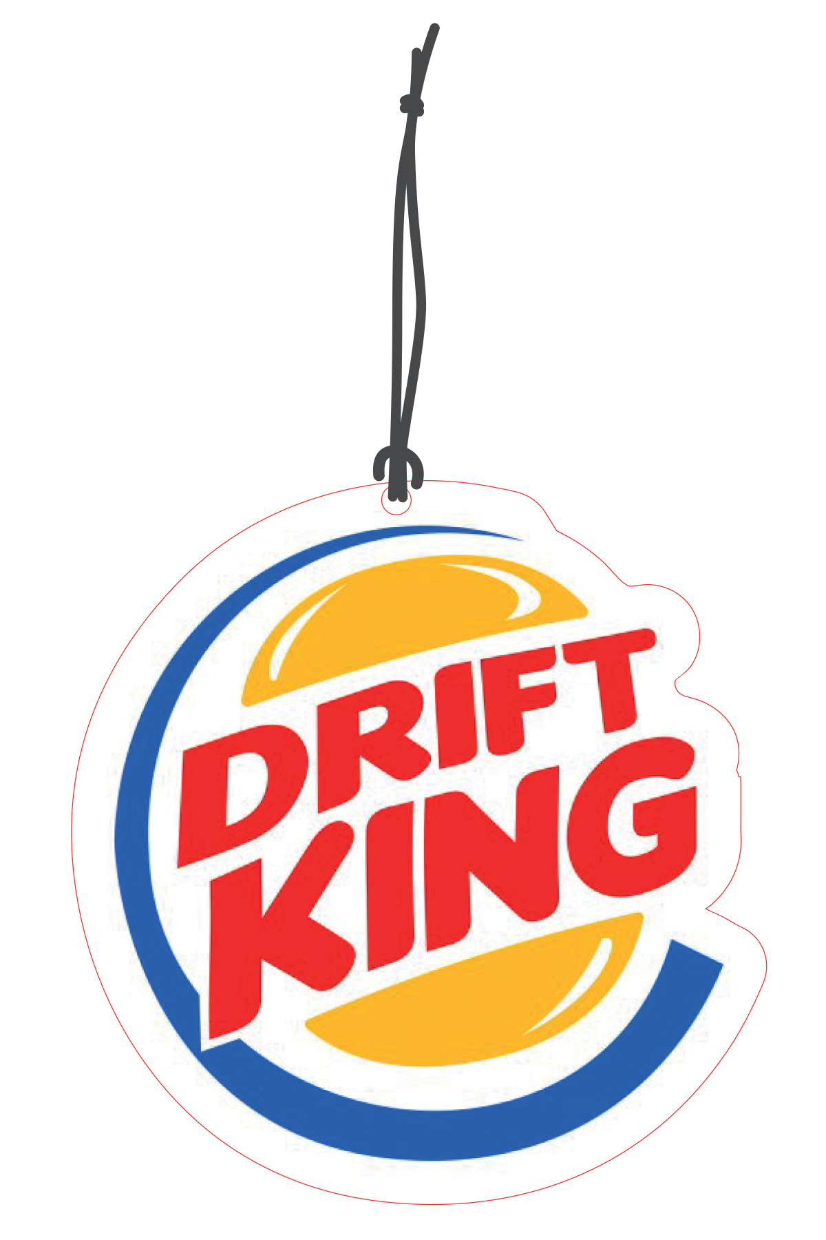 Drift Kralı Görselli Oto Kokusu Dikiz Ayna Süsü Torpido Ve Oto Ak