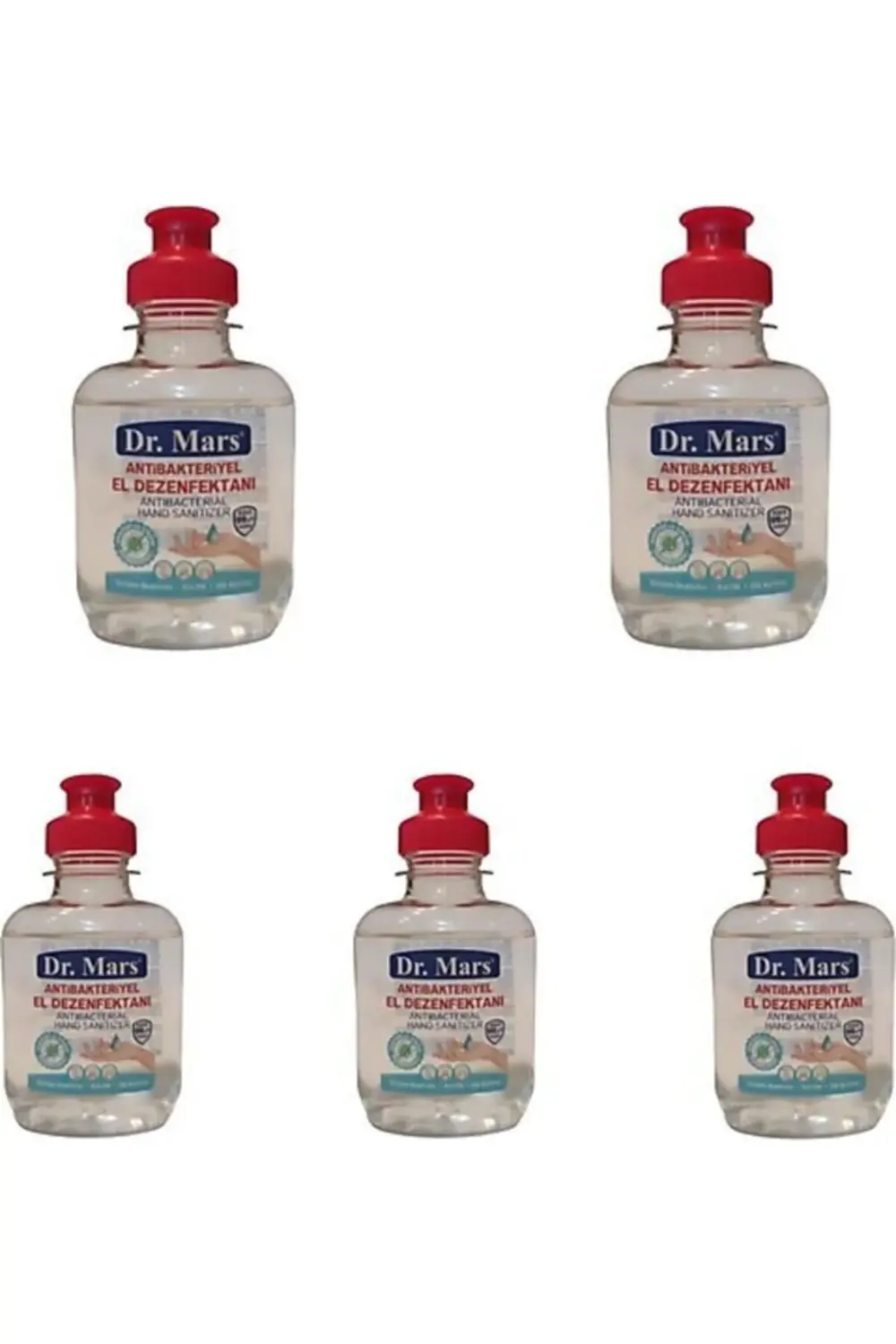 Dr.mars Alkol Bazlı Sıvı El I 100 Ml ( 5 Adet ) Dr.mars Alkol Bazlı Sıvı El I 100 Ml ( 5 Adet )