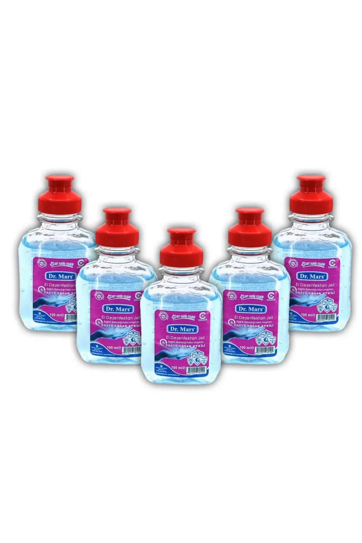 Dr.mars El Dezenfekatnı 5 Adet 100 ml
