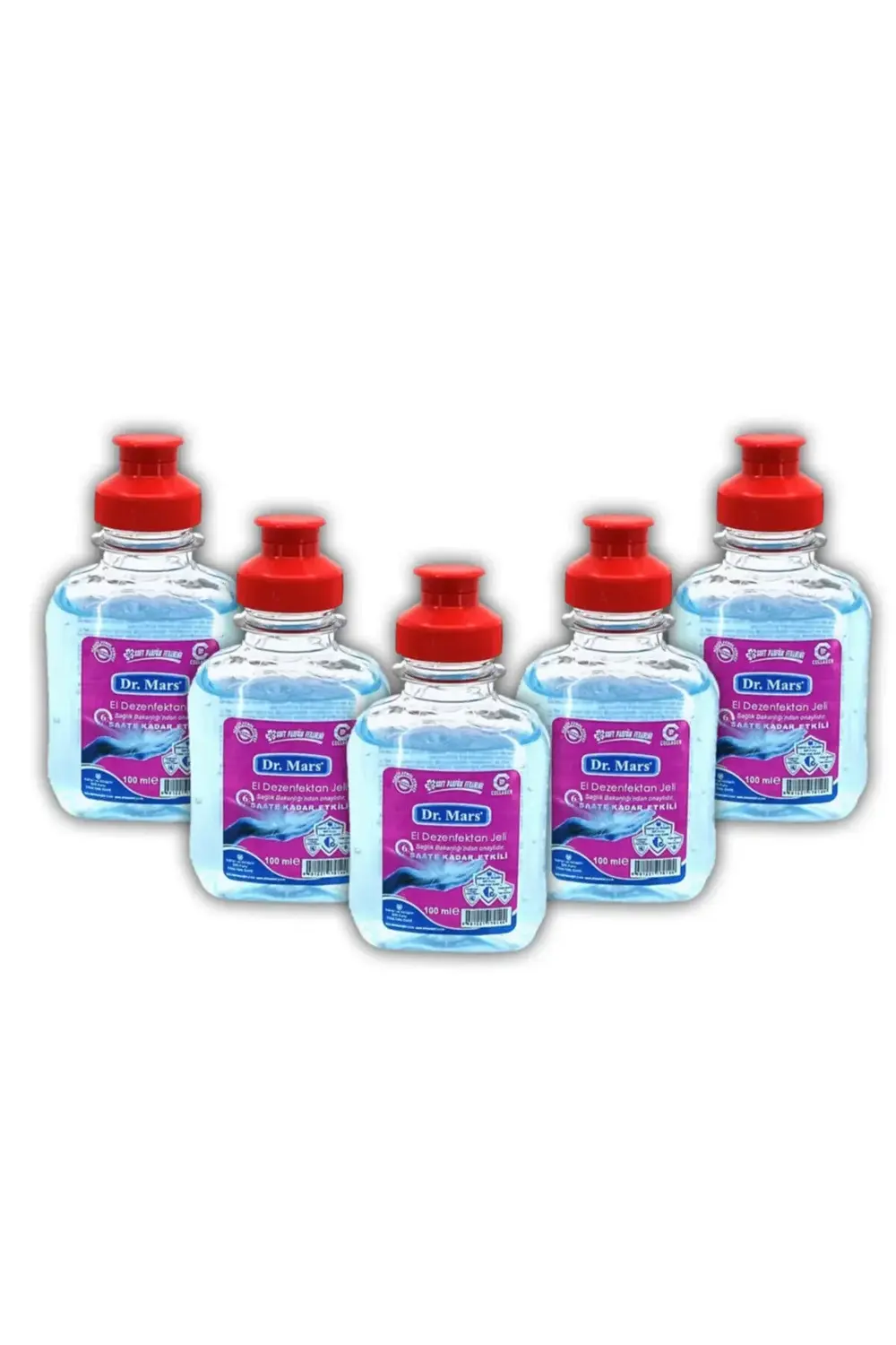 Dr.mars El Dezenfekatnı 5 Adet 100 ml