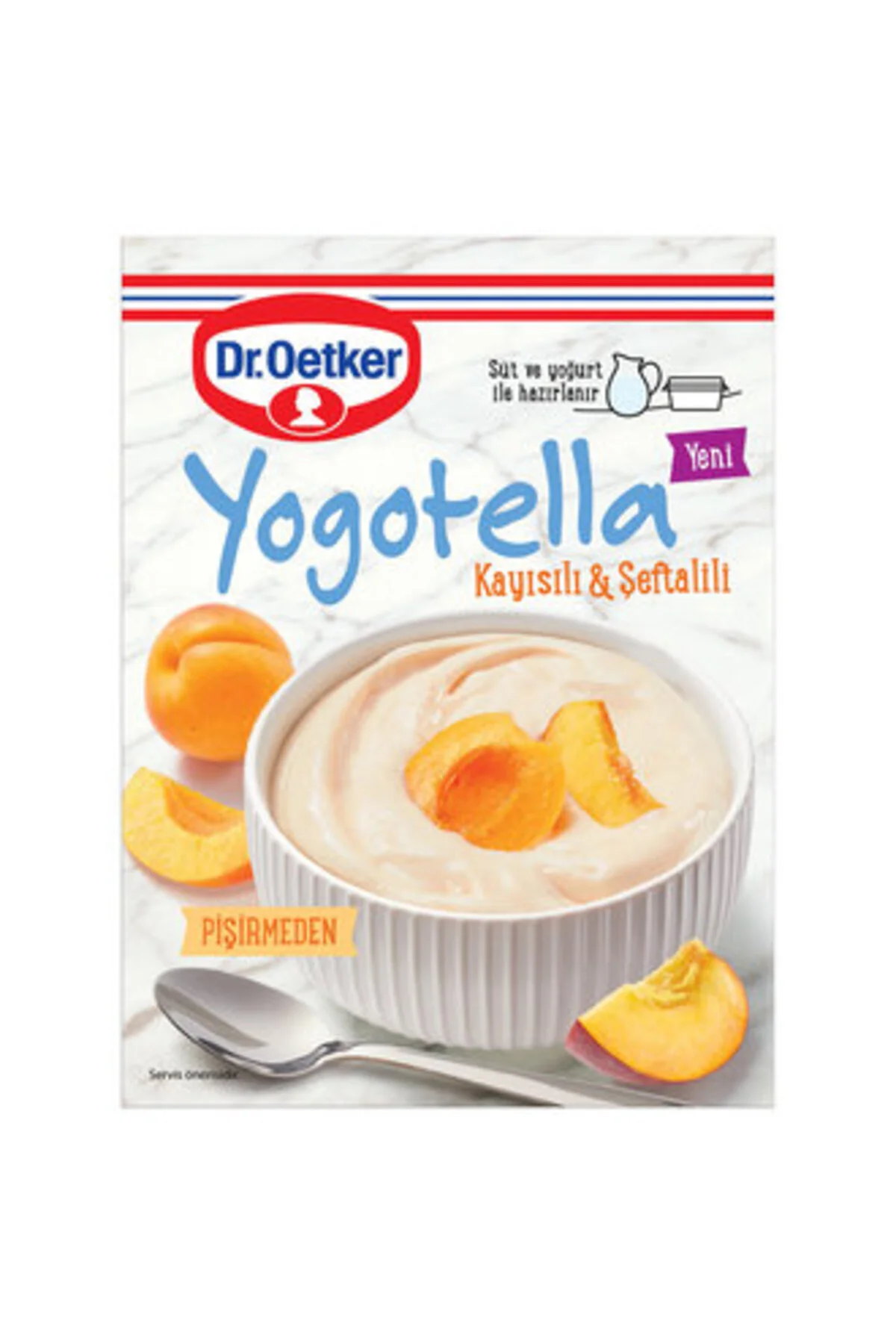 Dr.Oetker Yogotella Kayısılı & Şeftalili 77 G ( 12 ADET )