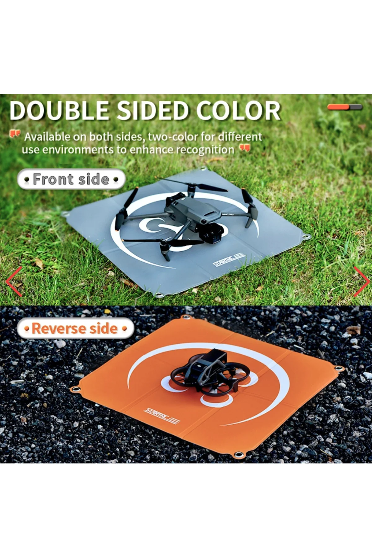 Drone İniş Padi 55 CM Kare / Landing Pad