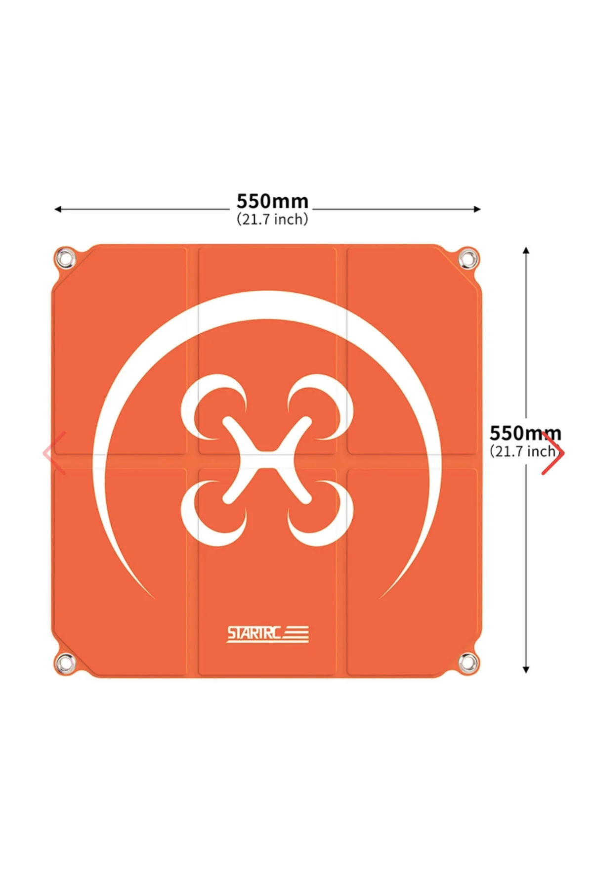 Drone İniş Padi 55 CM Kare / Landing Pad