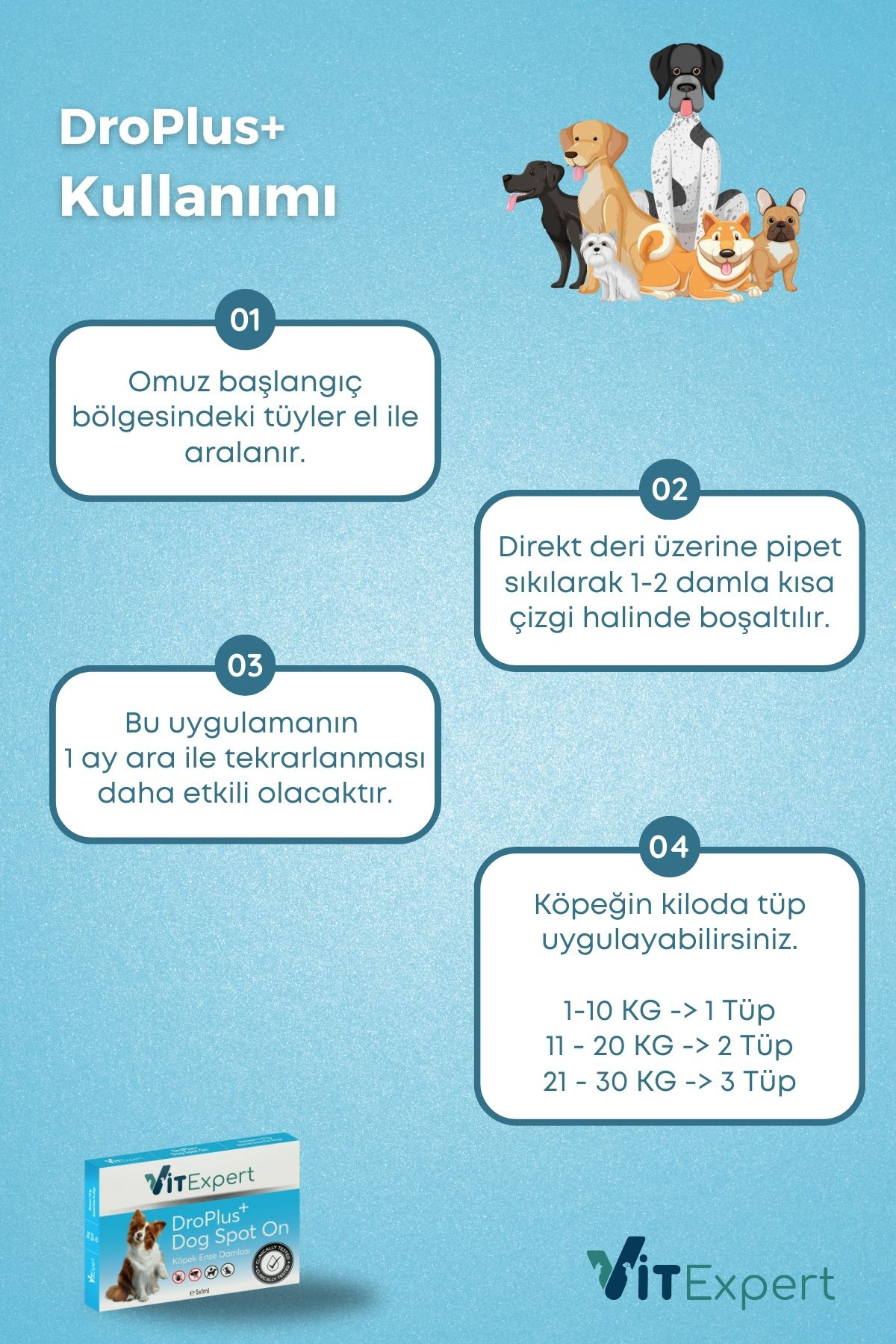 Droplus Köpek Damlası Dış Parazit Pire Kene Bit Ve Deri Bakımı Iç Droplus Köpek Damlası Dış Parazit Pire Kene Bit Ve Deri Bakımı Iç