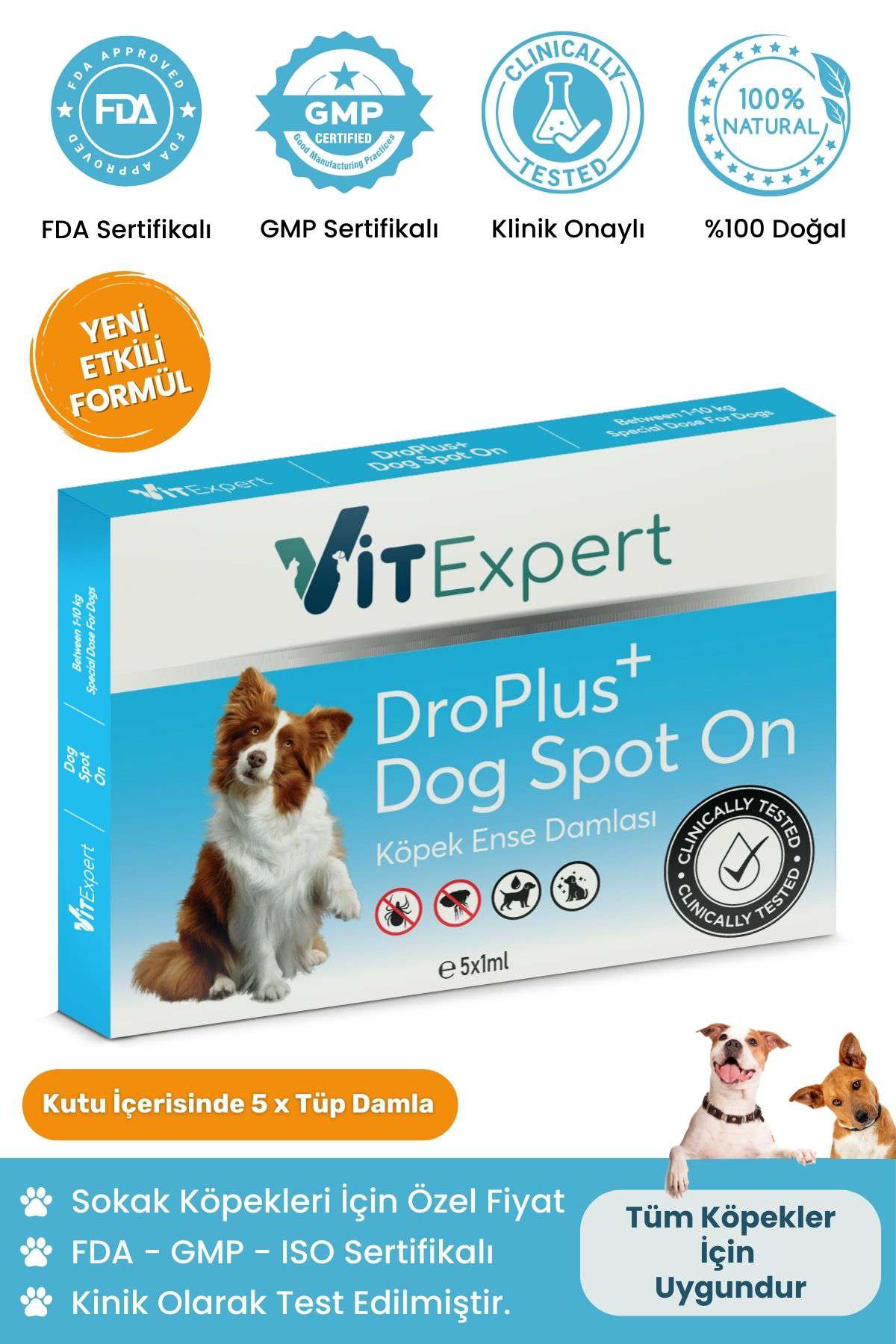 Droplus Köpek Damlası Dış Parazit Pire Kene Bit Ve Deri Bakımı Iç Droplus Köpek Damlası Dış Parazit Pire Kene Bit Ve Deri Bakımı Iç