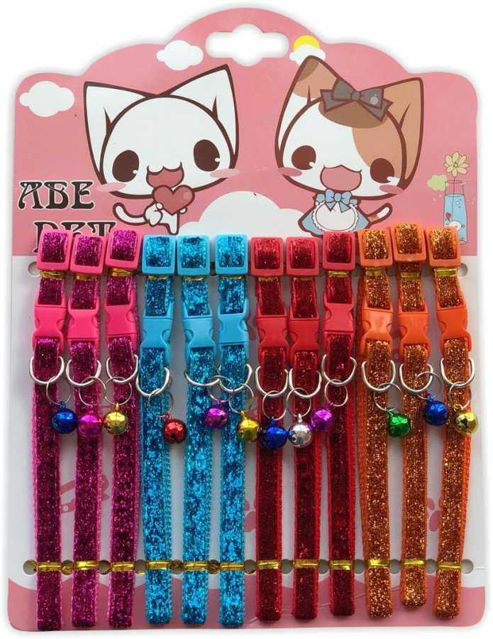 Dr.Sacchi ABLP-10 Kedi Tasması Zilli Karışık Renkli (1 ADET)